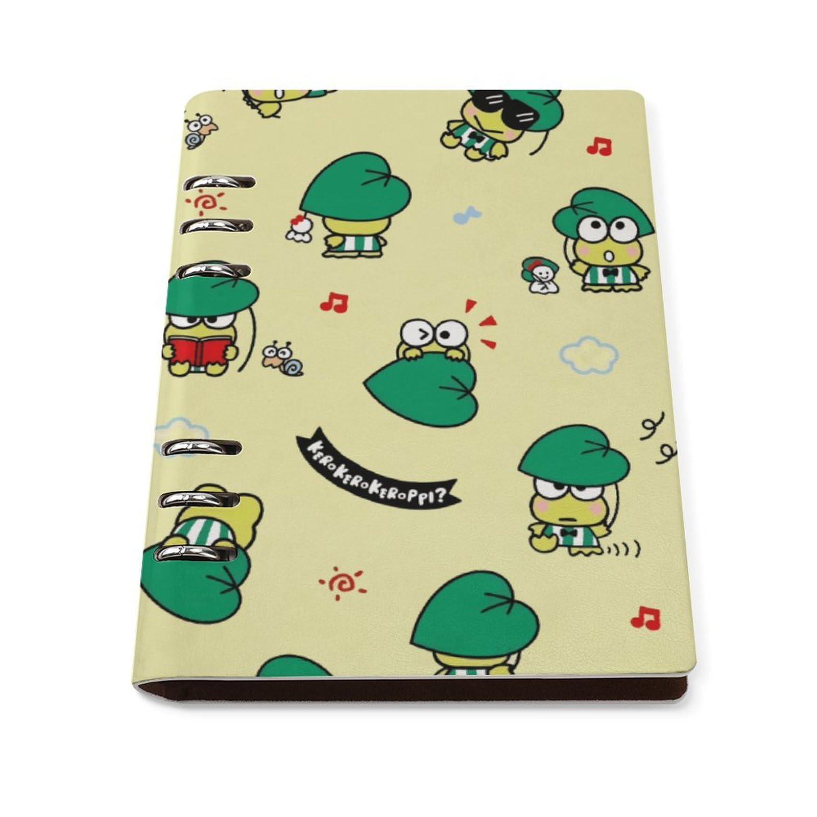 Amazon.co.jp: バインダーノート けろけろけろっぴ システム手帳 メモ