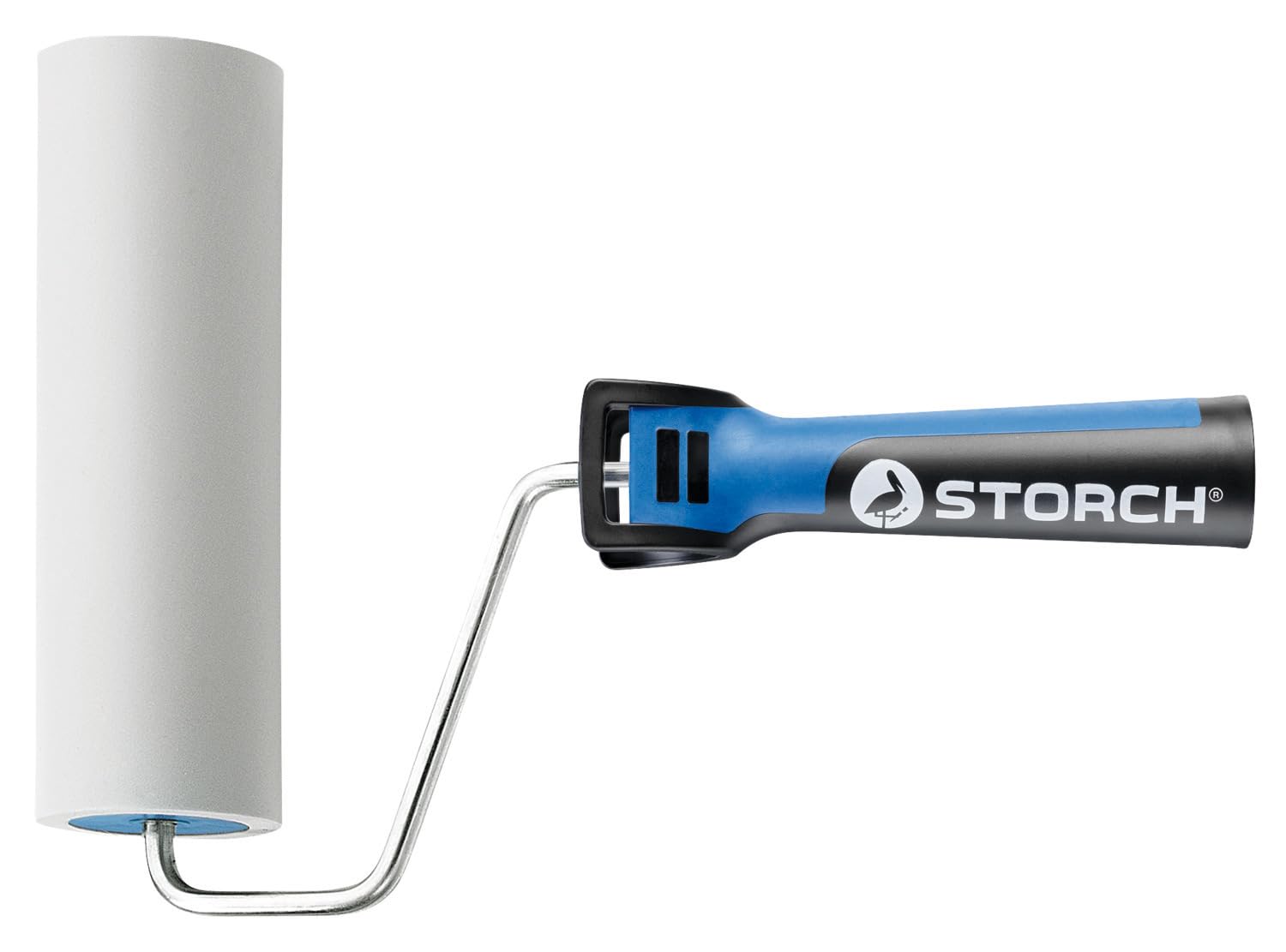 Storch Tapezierroller Moosgummi 18 Cm - Perfekte Andrückwalze Für Tapetenarbeiten