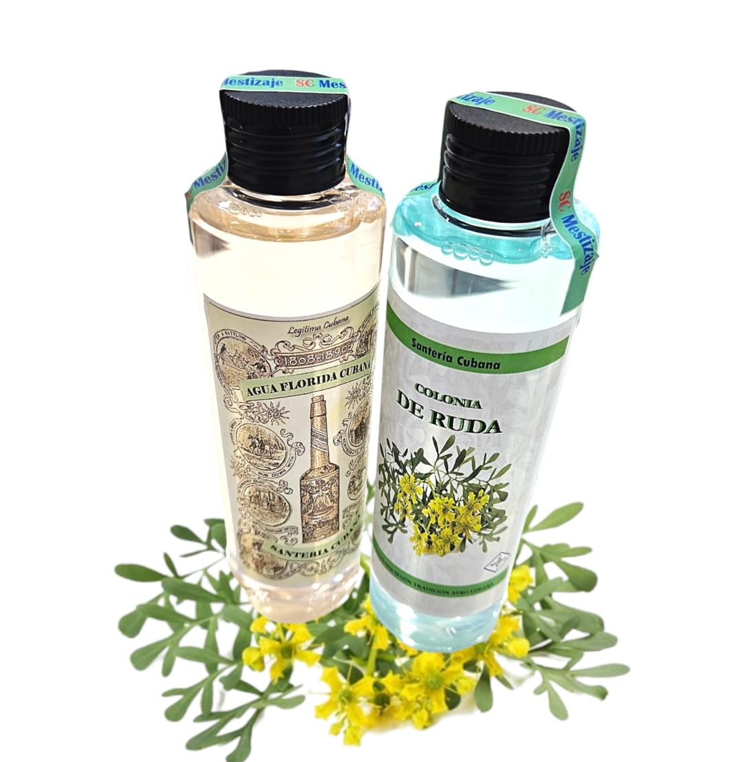 Colonia Ruda y Colonia Florida espiritual Original Pack 2 und 200 ml, Colonia esotericas, Ruda, Florida original