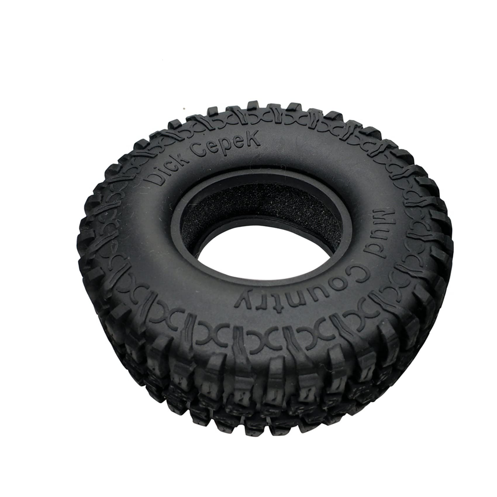 8 sztuk 100 mm 1,9 gumowe opony do 1/10 RC Crawler Auto SCX10 90046 AXI03007 TRX4 D90 CC01