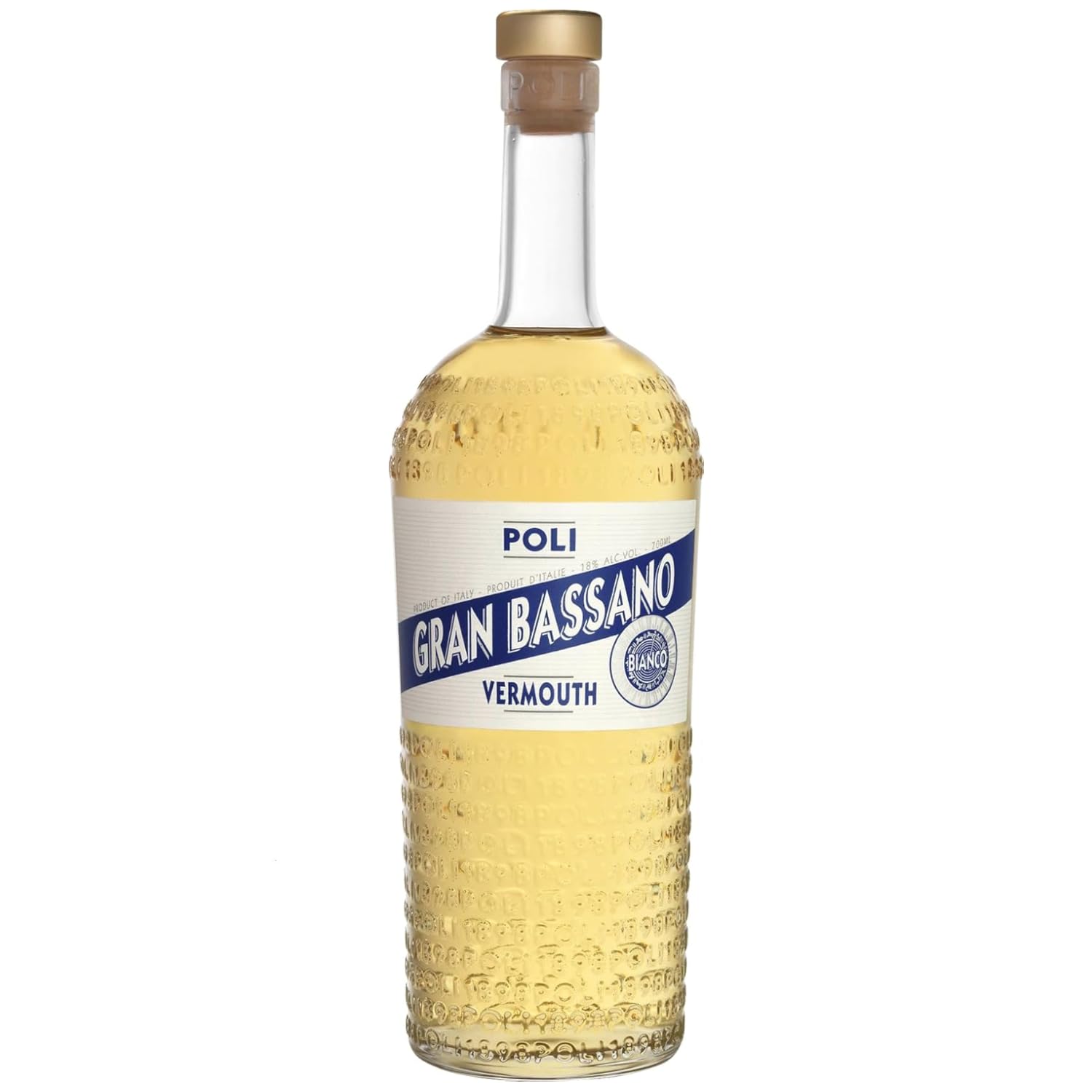 Jacopo Poli Gran Bassano Bianco Vermouth Wermut Weiss Italien inkl. FeinWert E-Book (3 x 0,7l)