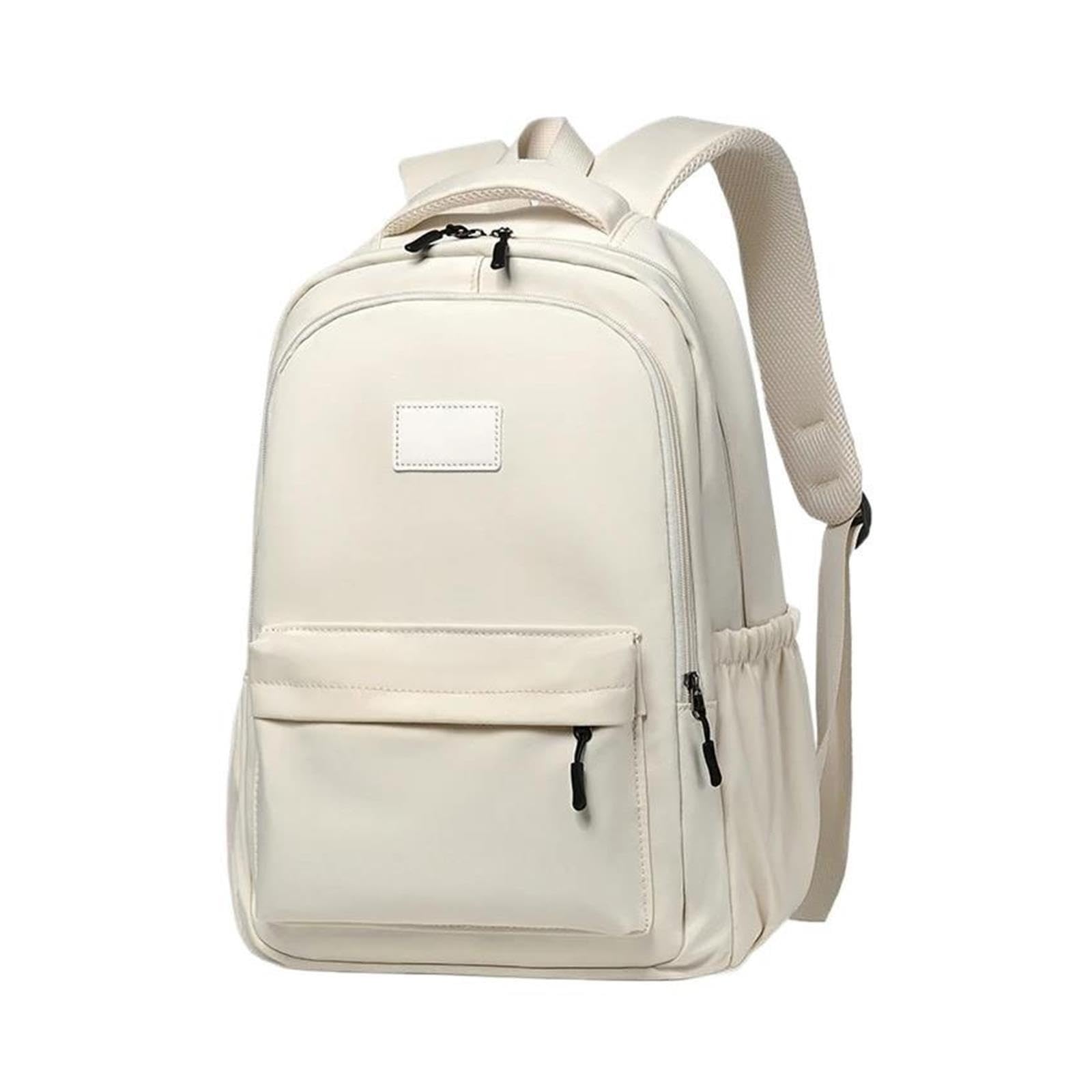 Genérico Compatible con mochila cremallera multicapa de gran capacidad