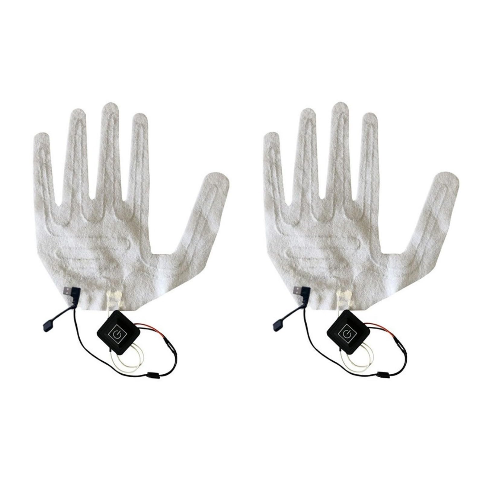 Inserts Gants Chauffants Électriques pour Une Rapide par Temps Froid avec des Conceptions Détachables Une Faible Consommation D'énergie