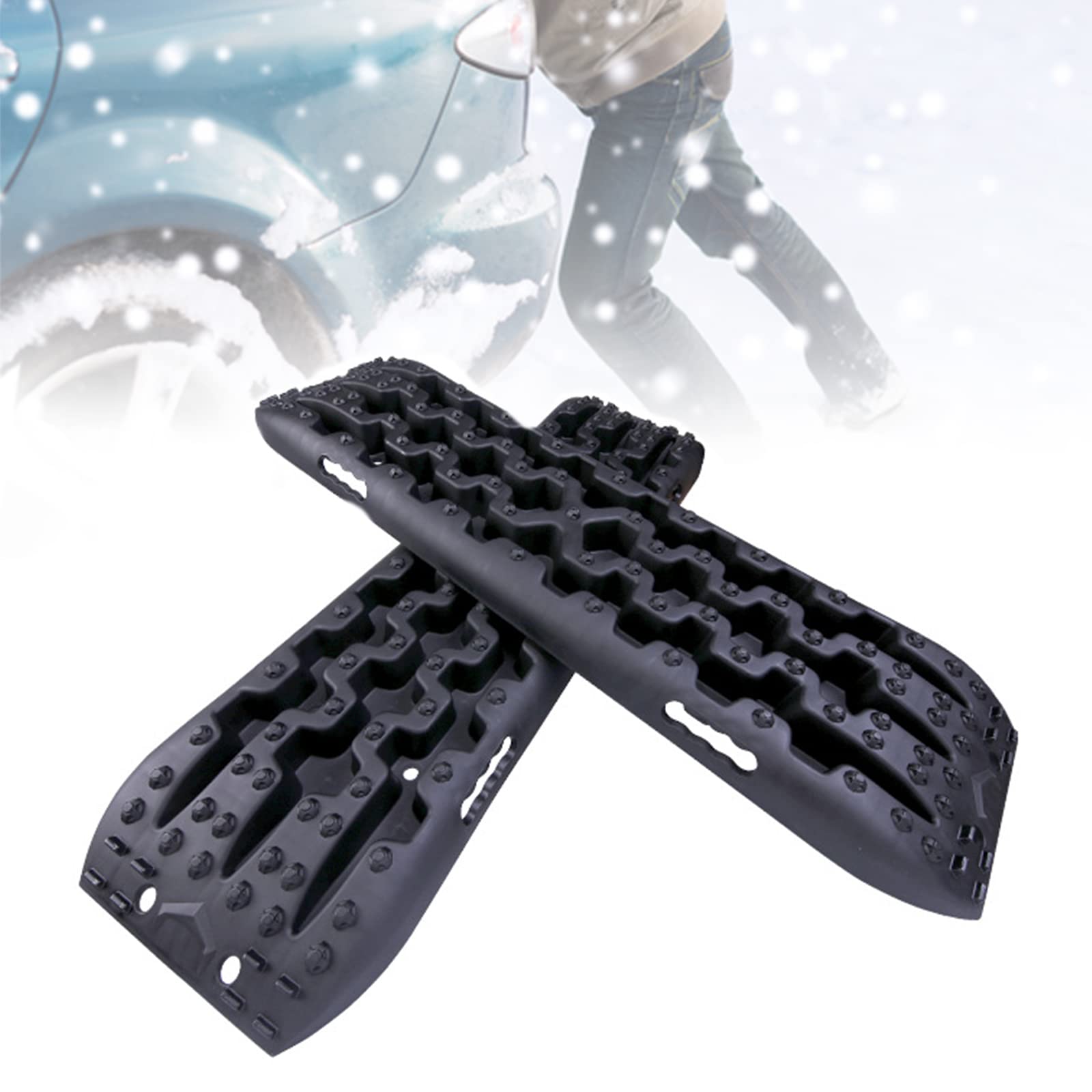 Patins de traction antidérapants et durables pour pneu de voiture