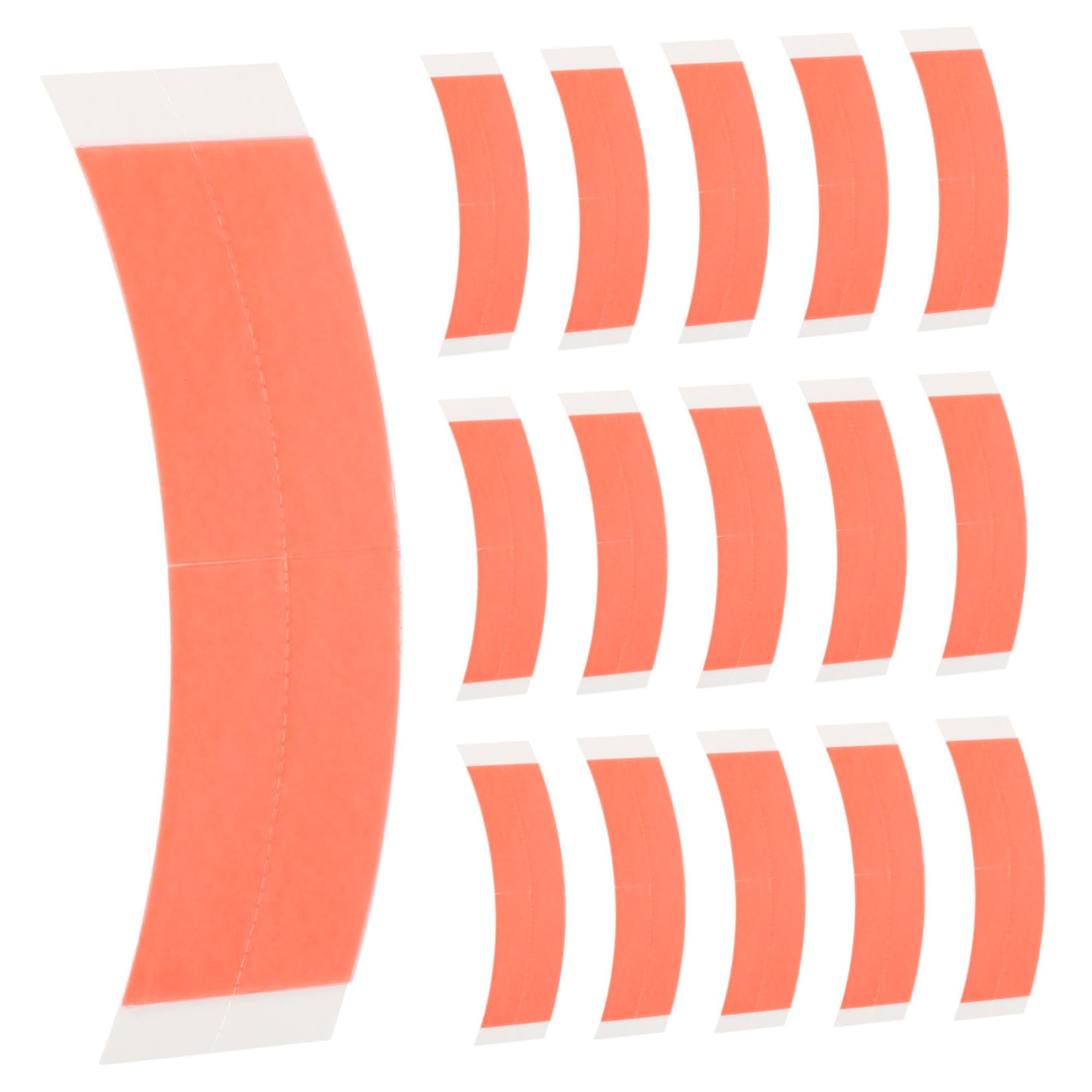 Didiseaon Hair Wig Tape for Long Wigs 72pcs Double-Sided Adhesive Portable Comfortable for Parties Weddings