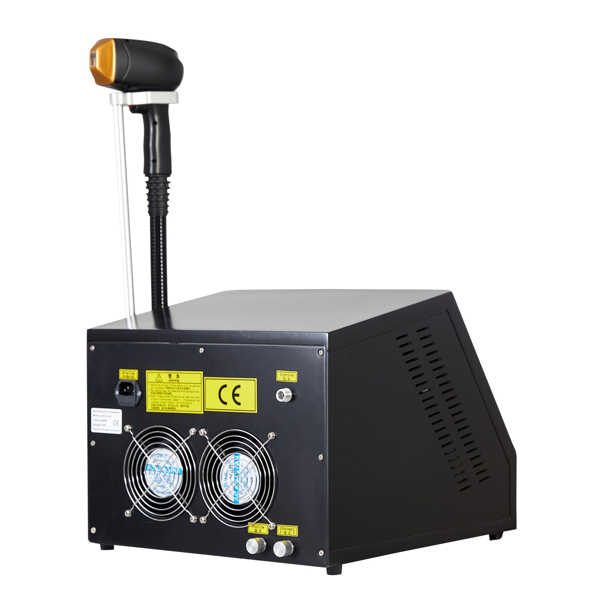 Depilator Laserowy Profesjonalny 3500W Alexandrite Ice Platinum 2025 - Bezbolesne Urządzenie do Trwałej Depilacji Diodowej dla Kobiet (Kolor Czarny)
