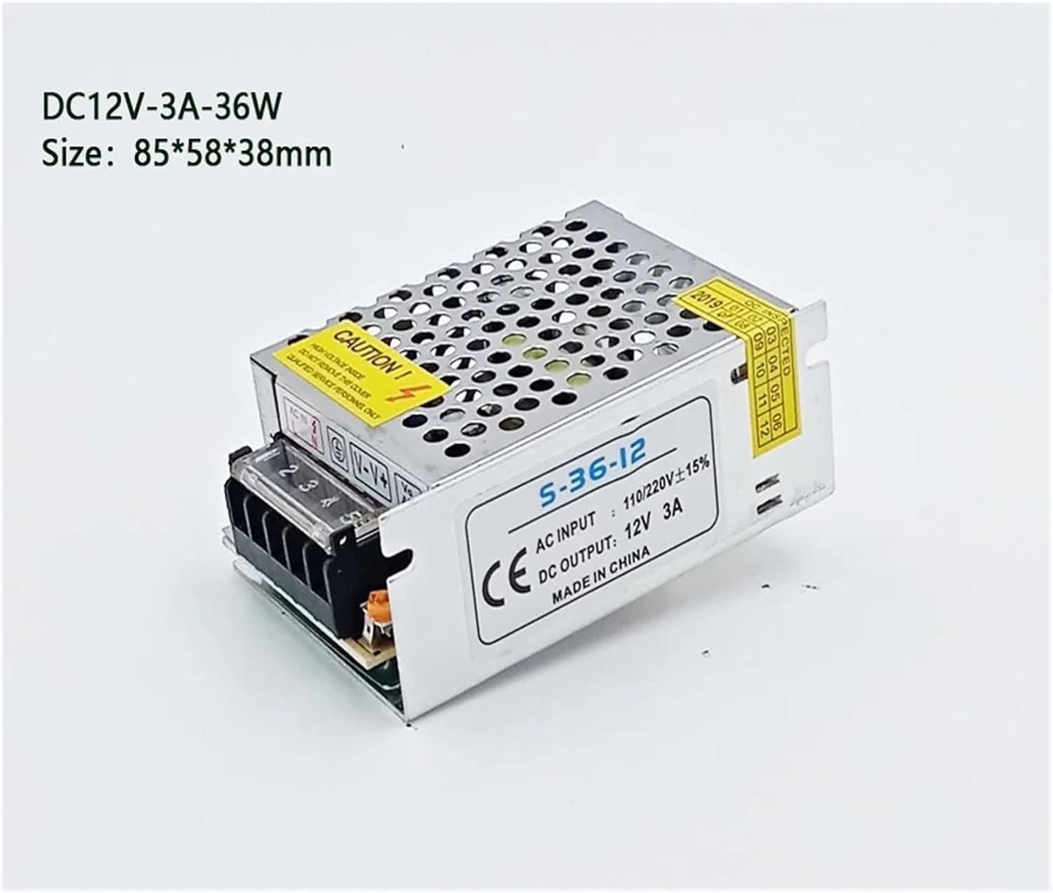 1 個照明トランス LED ライトストリップライト DC12V 3A 5A 10A 15A 20A LED ライトストリップ電源アダ