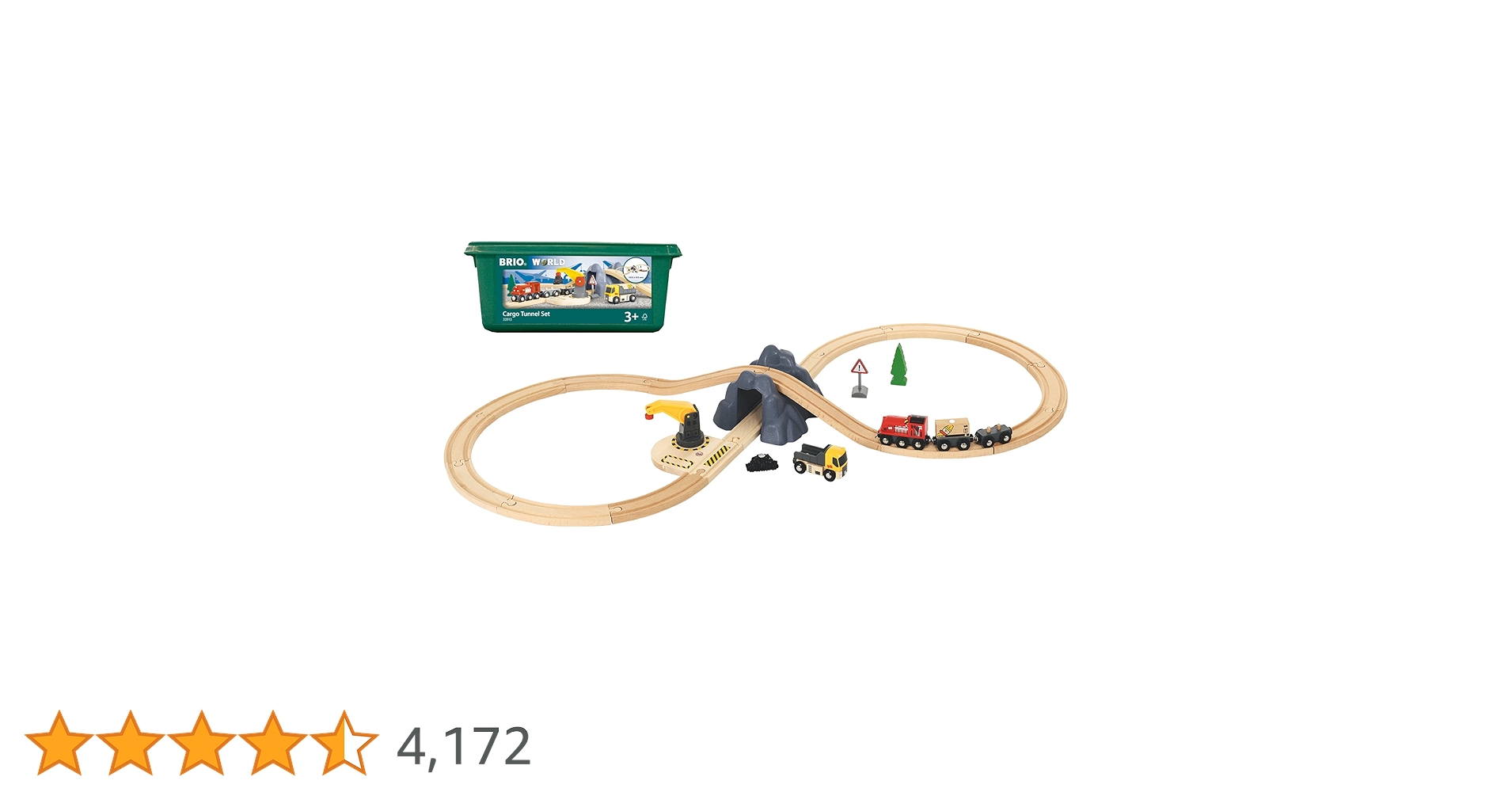 ☆BRIO カーゴトンネルセット☆ BRIOカーゴトンネルセット｜プラケース入り限定おもちゃ33913