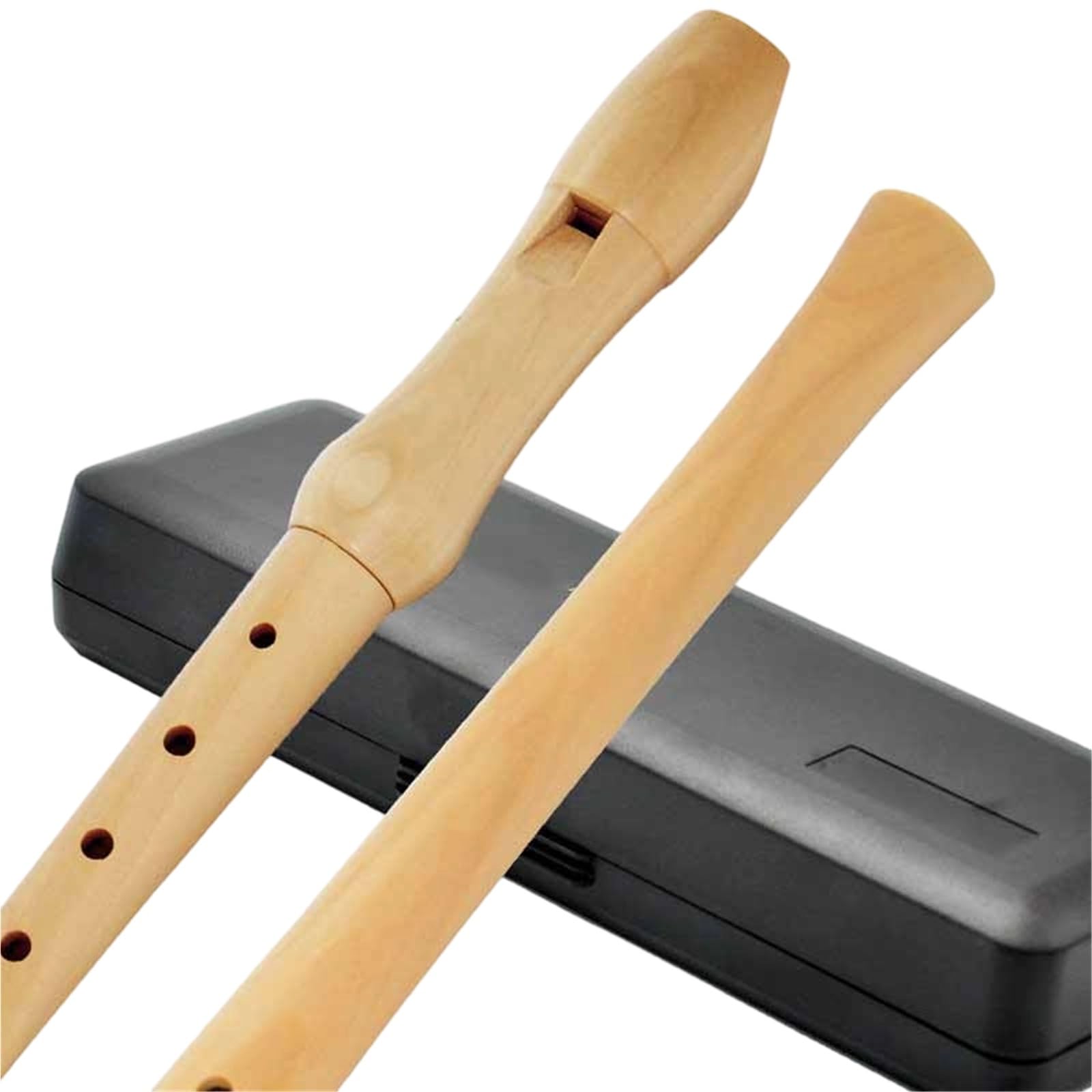 Blockflöte Set Hohe Blockflöte Mit Acht Löchern Ganz Aus Holz Anfänger Klassenzimmer Instrument Musikübung(German)