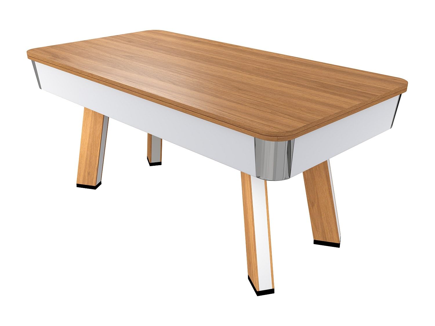 Vente-unique - Biliardo 6 posti Sastala - legno - naturale chiaro