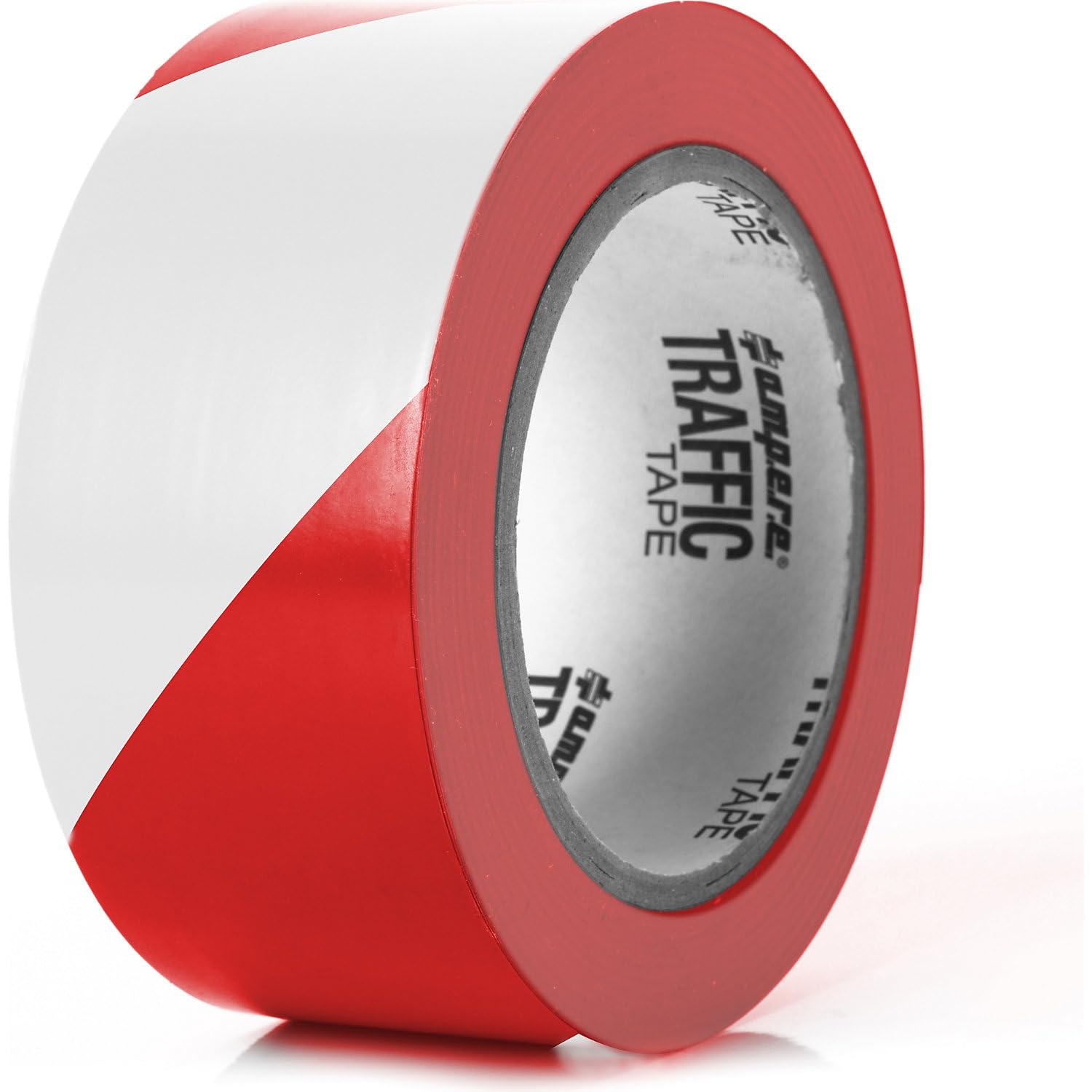Ampere | Bande de marquage de sol | largeur 50 mm | rouge/blanc | Largeur 50 mm, rouge/blanc