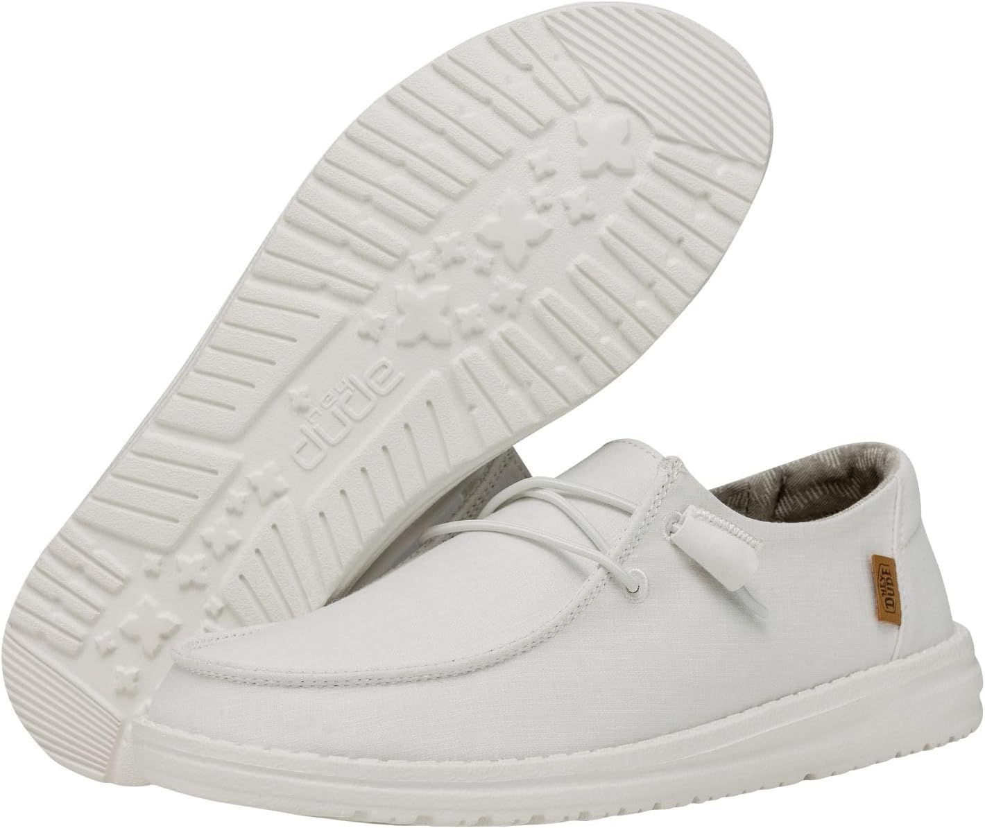 Hey Dude Womens Wendy Chambray 5 White