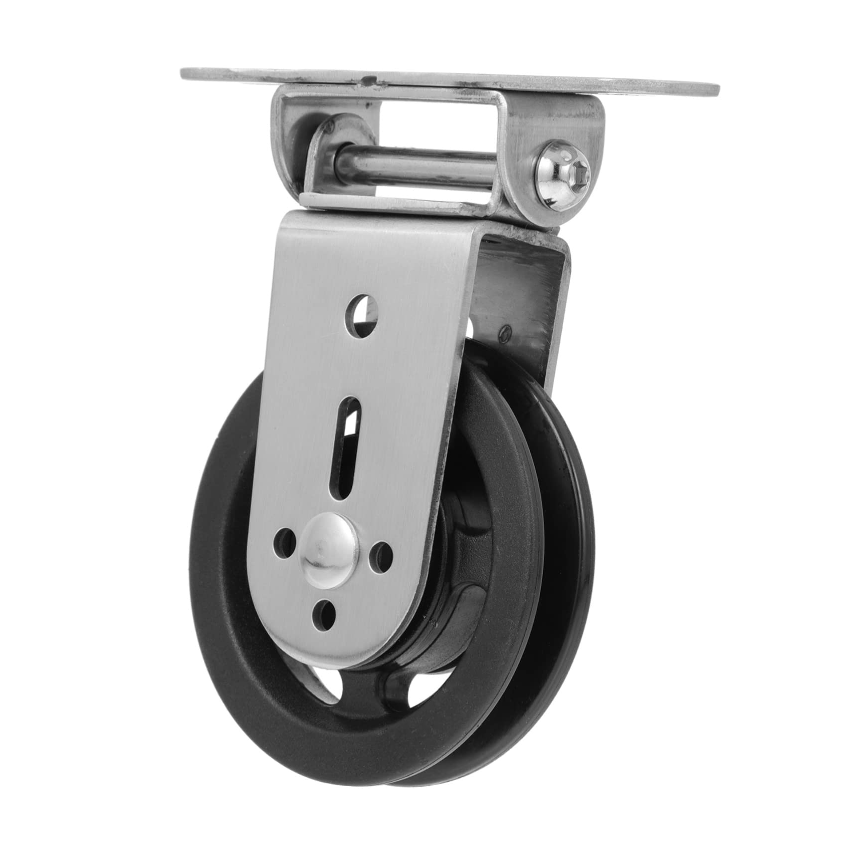 Nylon Umlenkrolle für Fitnessgeräte mit Aluminium Rahmen Leicht zu Montieren für Heimtraining und Krafttrainingszubehör