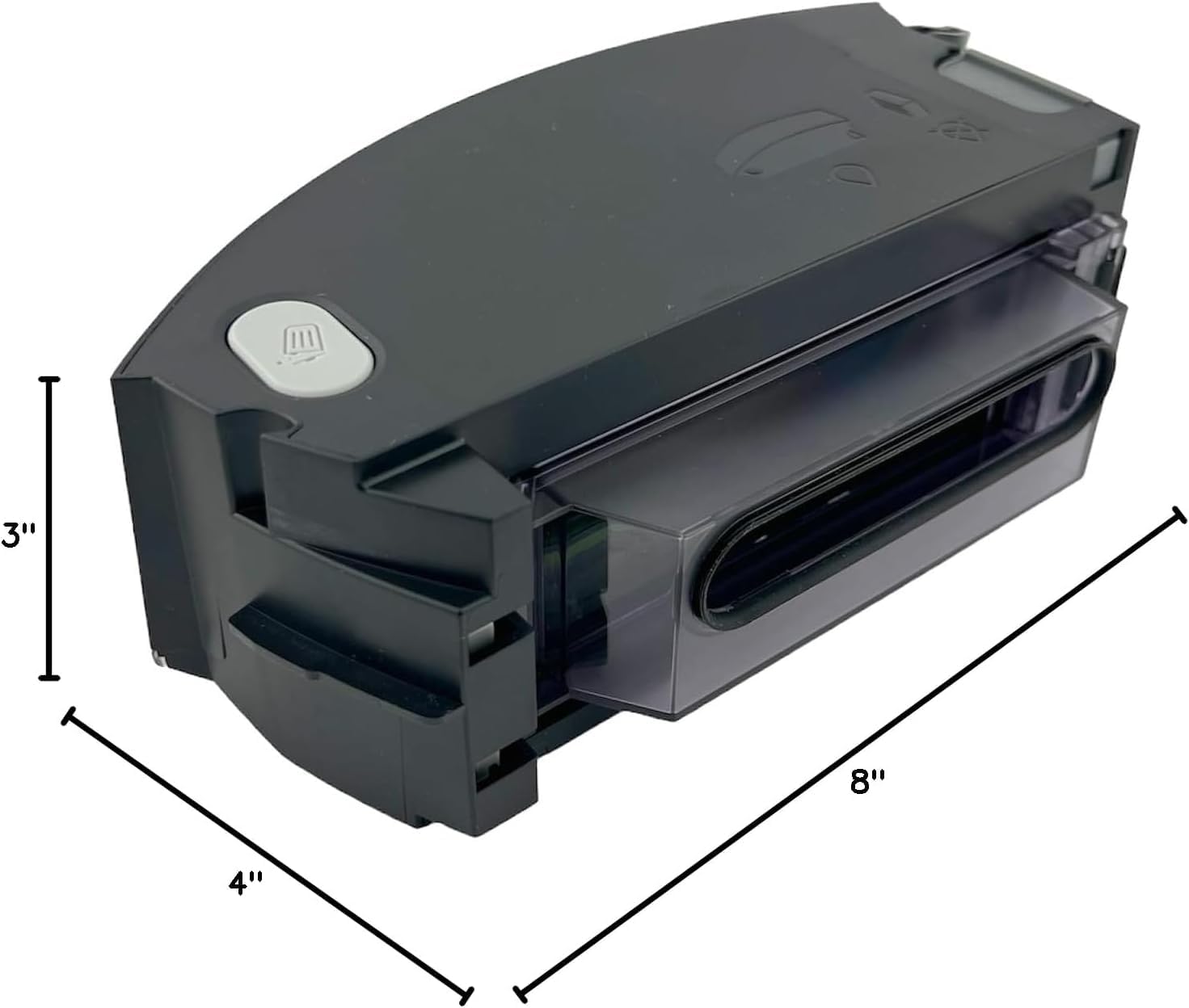 SCREENTRONICS Dust Bin Dirt Canister Compatible Replacement for iRobot Roomba Vacuums E5 E6 i1 i2 i3 i4 i5 i6 i7 i8 j5 j6 j7 Series & 3 HEPA Filters