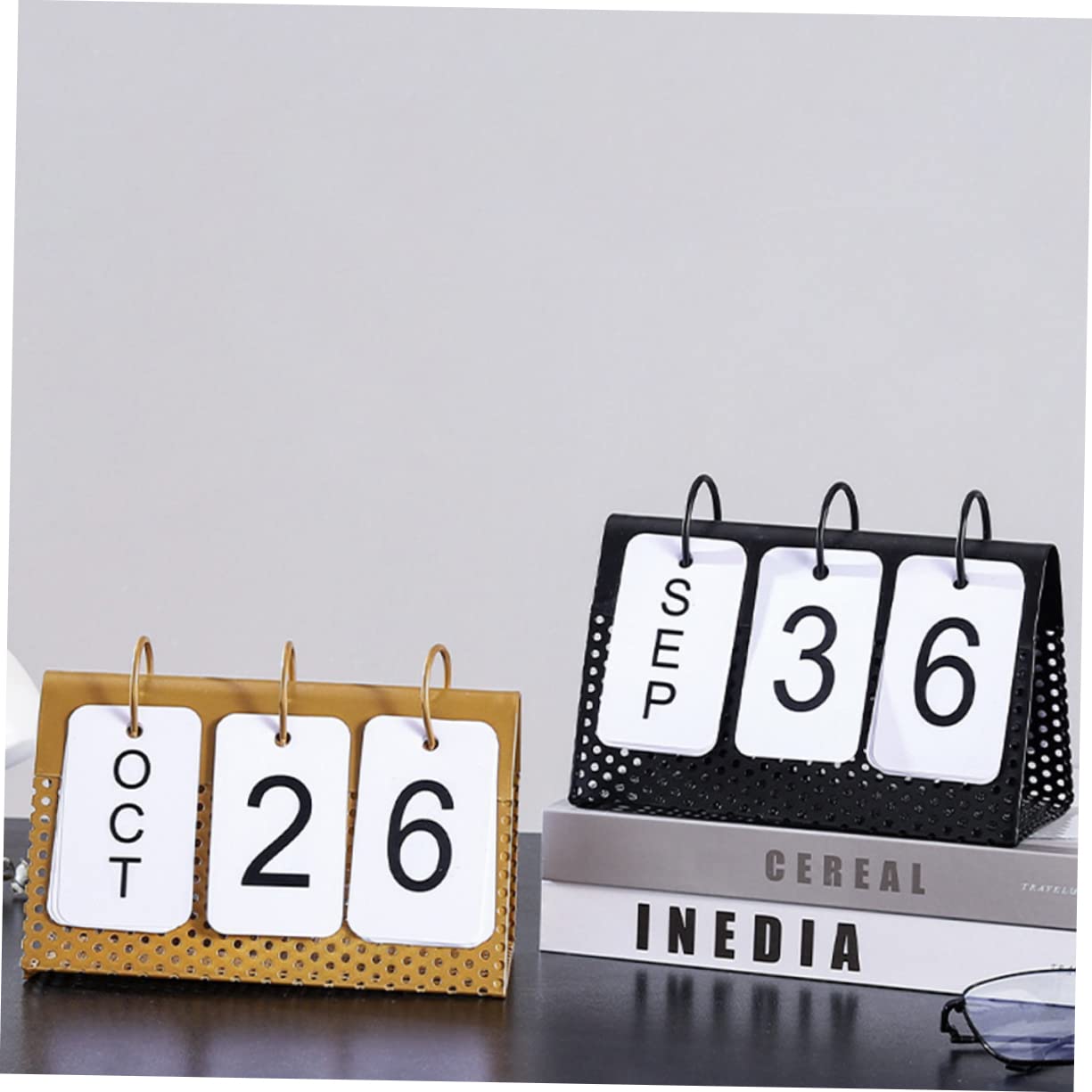 3pezzi Per Mensile Design e Base Stabile Planner Desk Decorativo Per Pianificazione Quotidiana