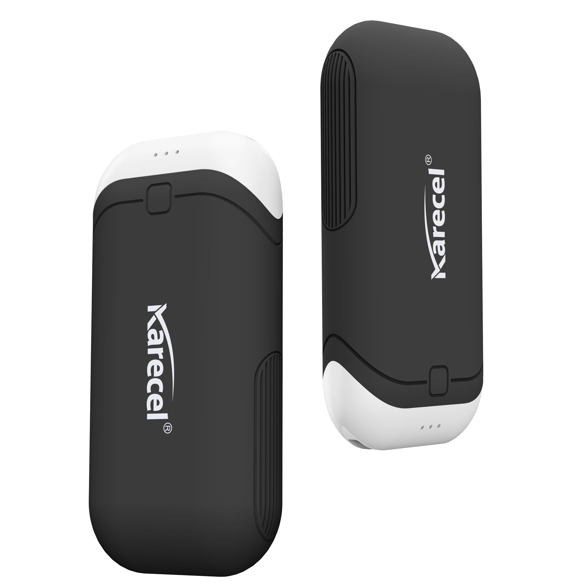 Lot De 2 Chauffe-mains Rechargeables Double Face - 6000mAh, Design Mince En Silicone - Parfait Pour L'hiver, Les Sorties Et Les Cadeaux - 5