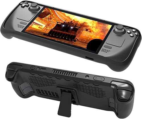 Miniatura 7 de GUSSLM Funda protectora para cubierta de vapor carcasa de cuerpo completo de poliuretano termoplástico con soporte protector de cubierta suave con