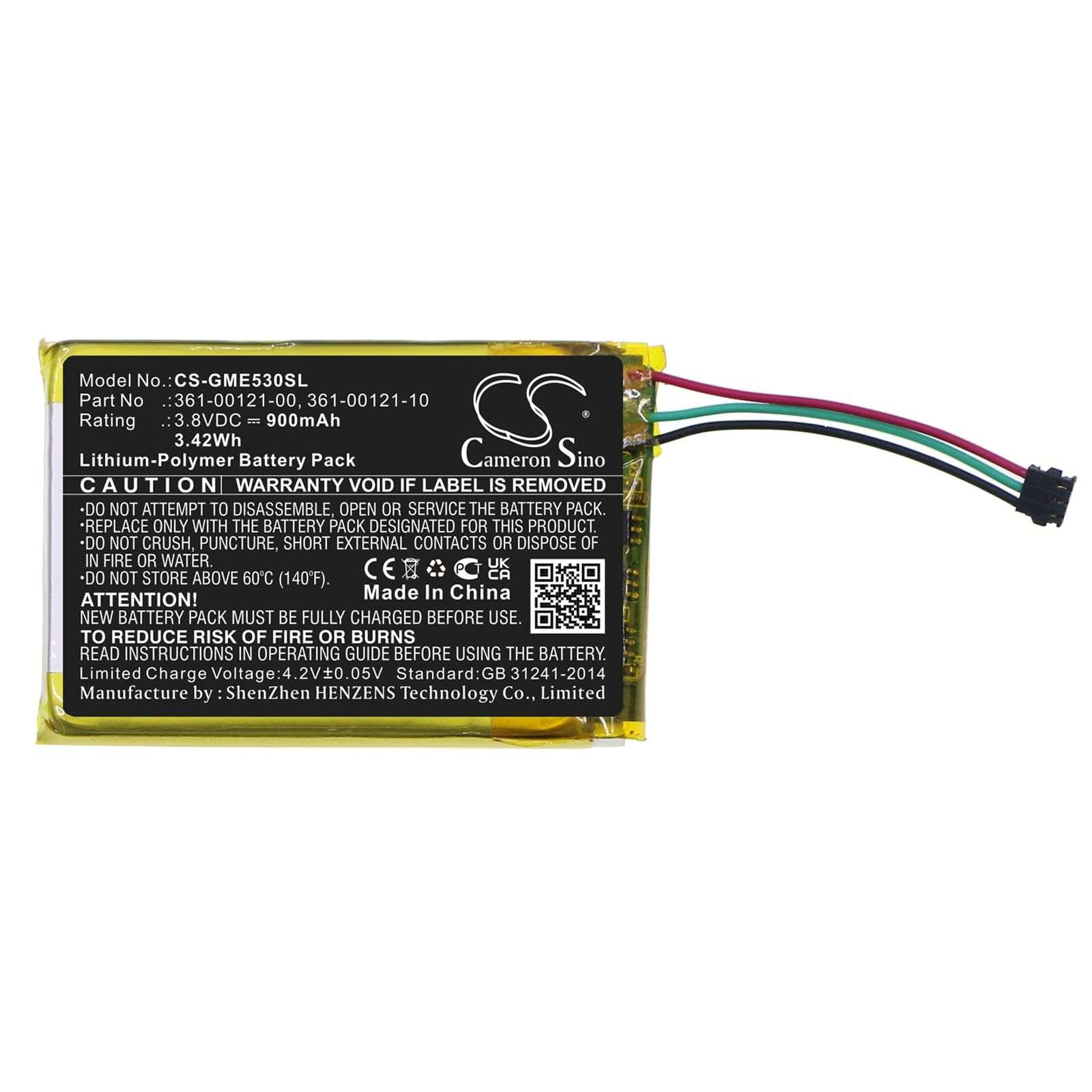 Amazon.com: VI VINTRONS Battery for Garmin Edge 530, Edge 830, 361