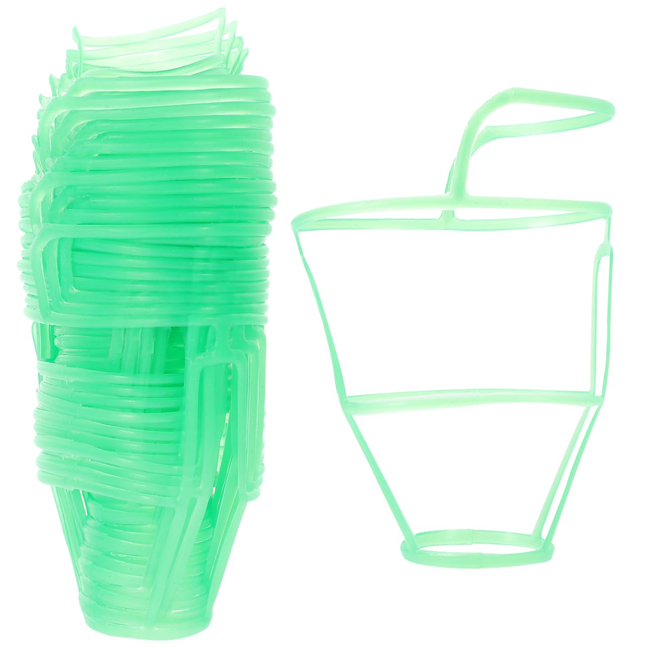 Healeved Support Portable Pour Bouteille De Perfusion 14X1X14 Cm Filet Durable Et Stable Pour Usage Et Domicile