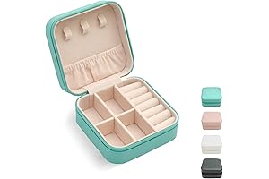 TRODANCE Mini Jewelry Travel Case: A Compact Haven for Your Precious Earrings