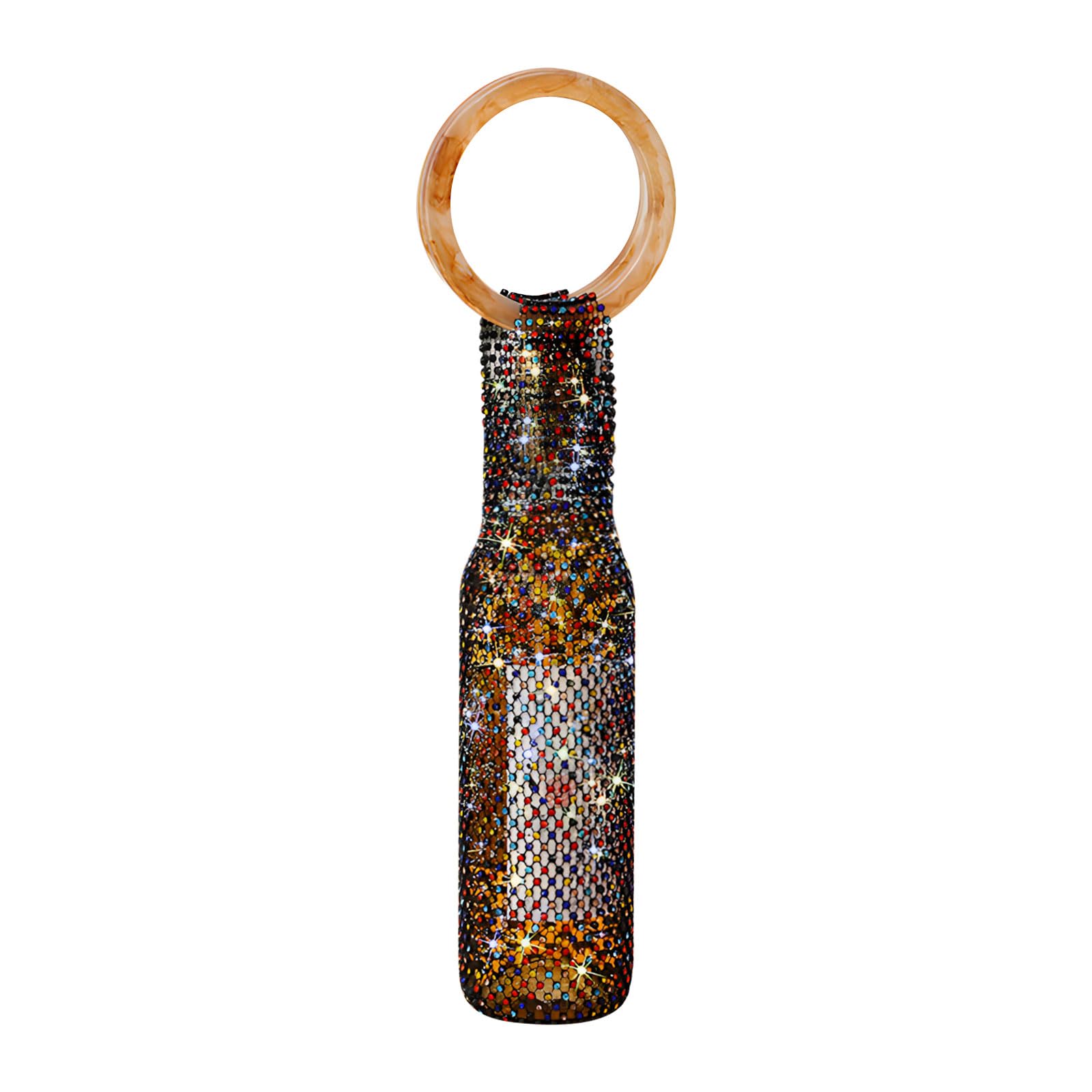 Kaeltsyn Accent Decorated Wine Bag for 750ml Bottles Sturdy and Fashionable Festive Drink Container