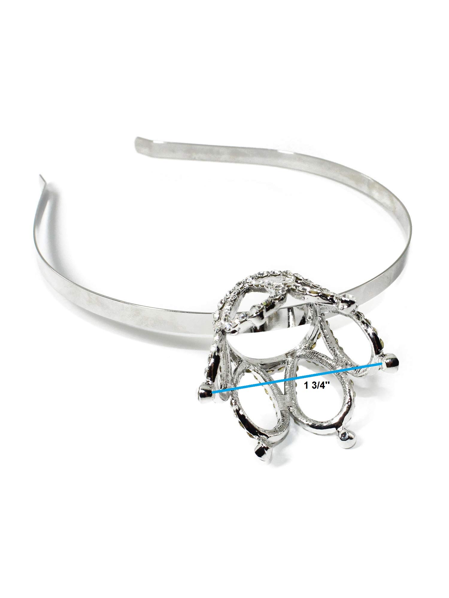 Elegant Birthday Crown, Tiara and Headband for Women - Queen-Inspired Crowns for Parties and Celebrations