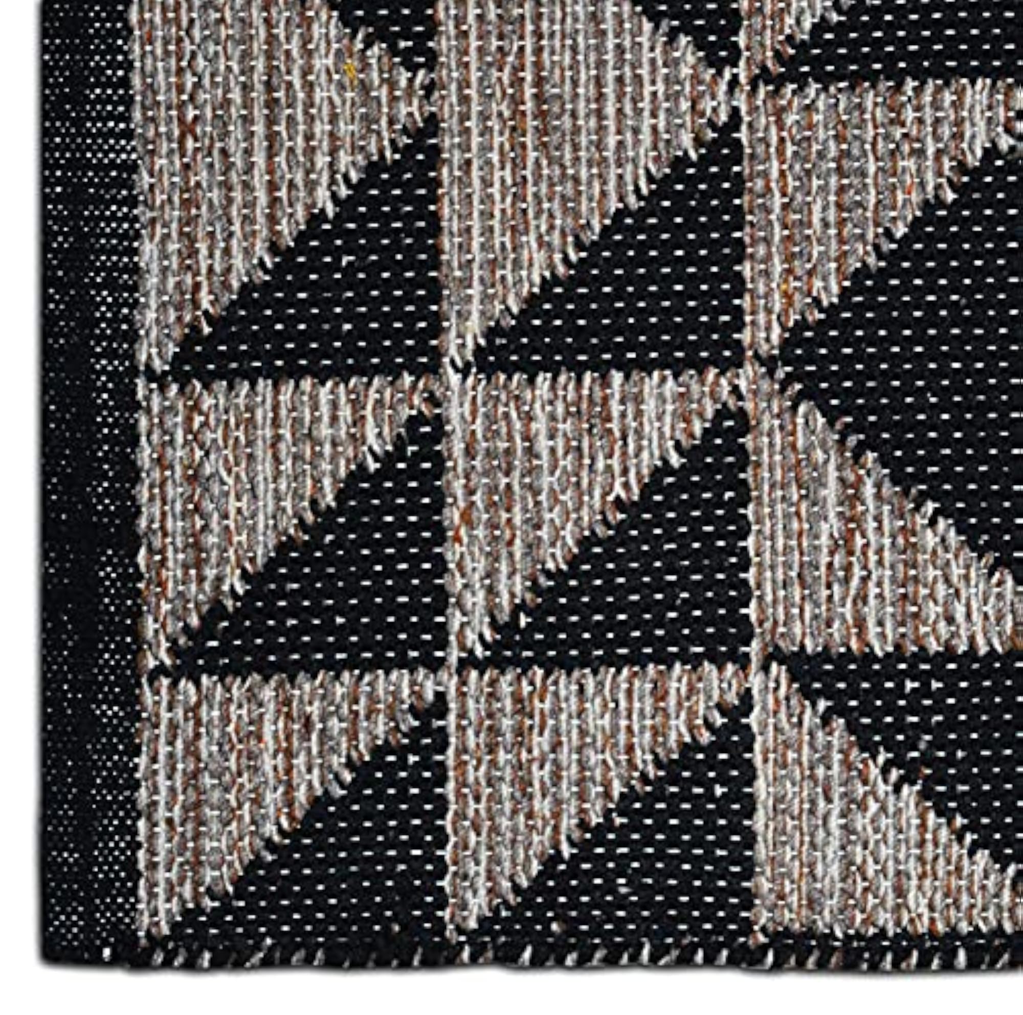 Bedside Runner Anti Skid Mat for Kitchen Floor, Multiuse Black