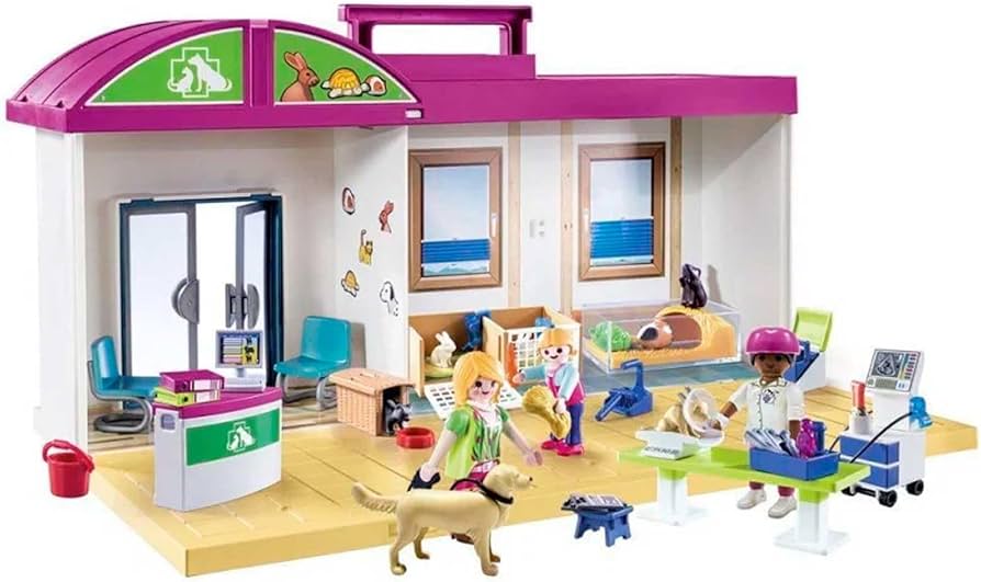 playmobil プレイモービル pet-clinic ペット クリニック Amazon.com: Playmobil : Toys & Games