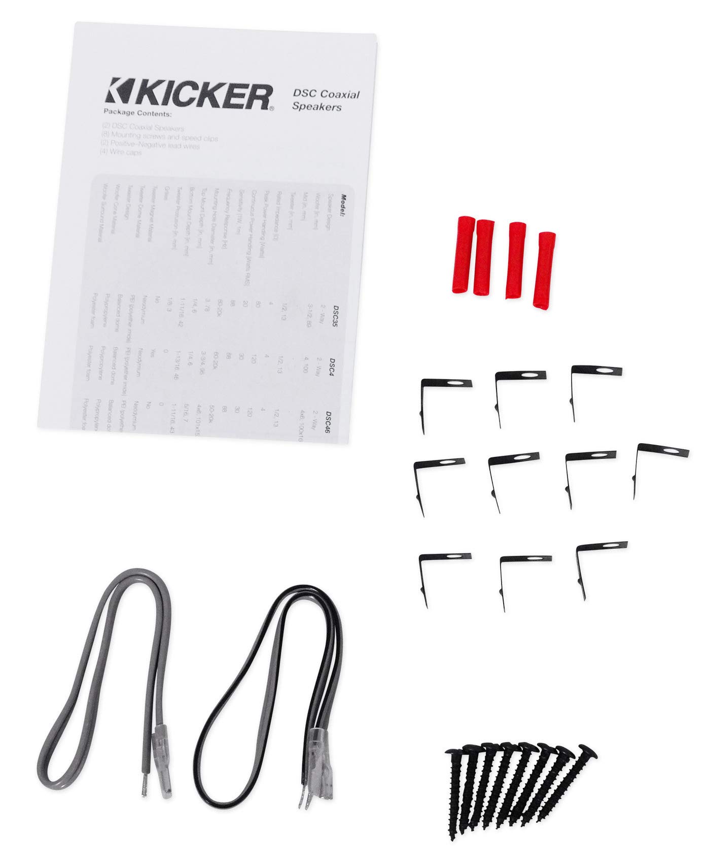 Amazon.co.jp: KICKER ペア43DSC6504 DSC650 6.5インチ 240ワット 2 