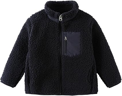 Pursuit-W Kinder Fleecejacke - Kuschelig Warm Für 2-12 Jahre Jungen & Mädchen