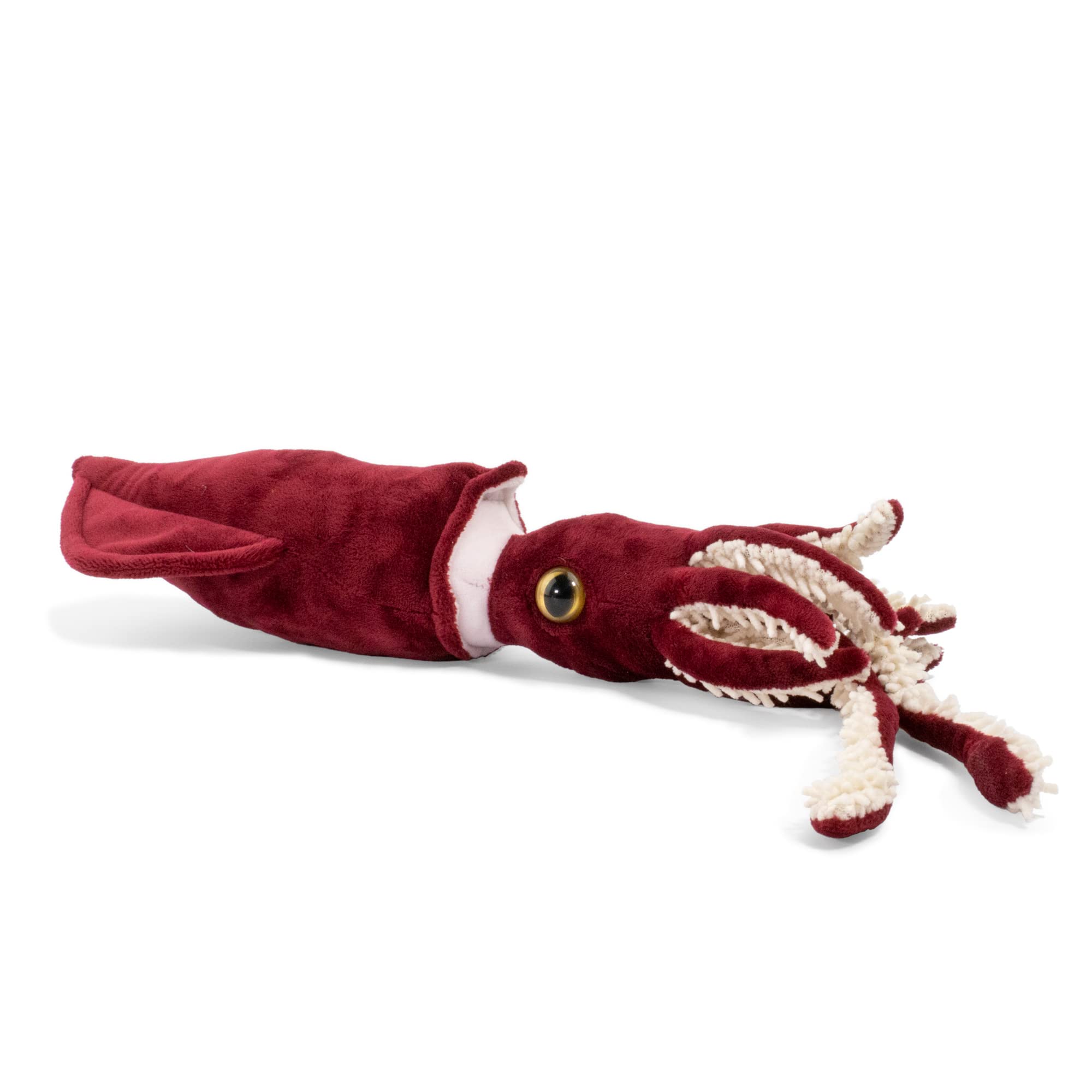Zappi Co Plush Children's Stuffed Soft Cuddly Plush Toy-Part of Safari Animals Collection, Perfect for Kids (50cm Length) (Cuttlefish Squid)