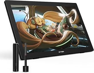 XPPen Artist 24 (FHD) Drawing Tablet with Screen, 23.8" Full-laminated Graphics Tablet with 132% sRGB Color Gamut for Creation, Games or Entertainment, Supports Mac/Windows/Chromebook/Linux