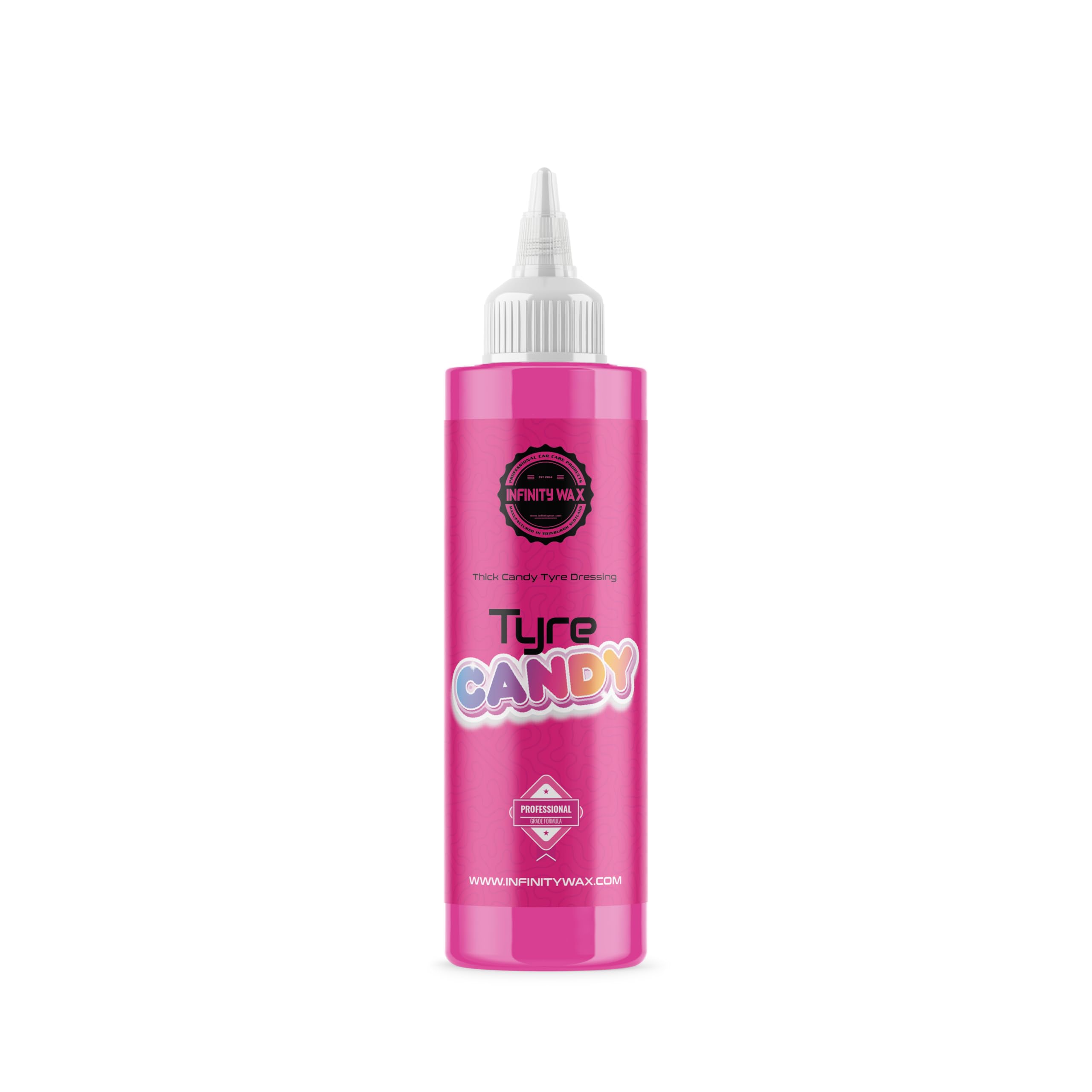 Infinity Wax Thick Tyre Candy Dressing Premium Wheel Cleaner 250mL x6 Bottles