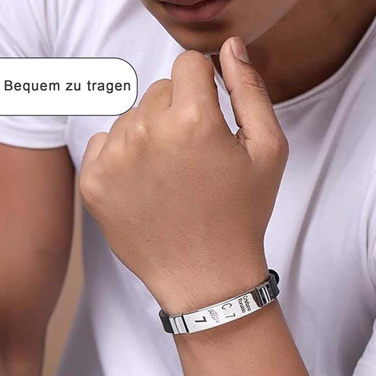 Chaîne et Bracelet de Football pour Garçons - Pendentif Maillot, Collier de Sport pour Cadeau d'Anniversaire
