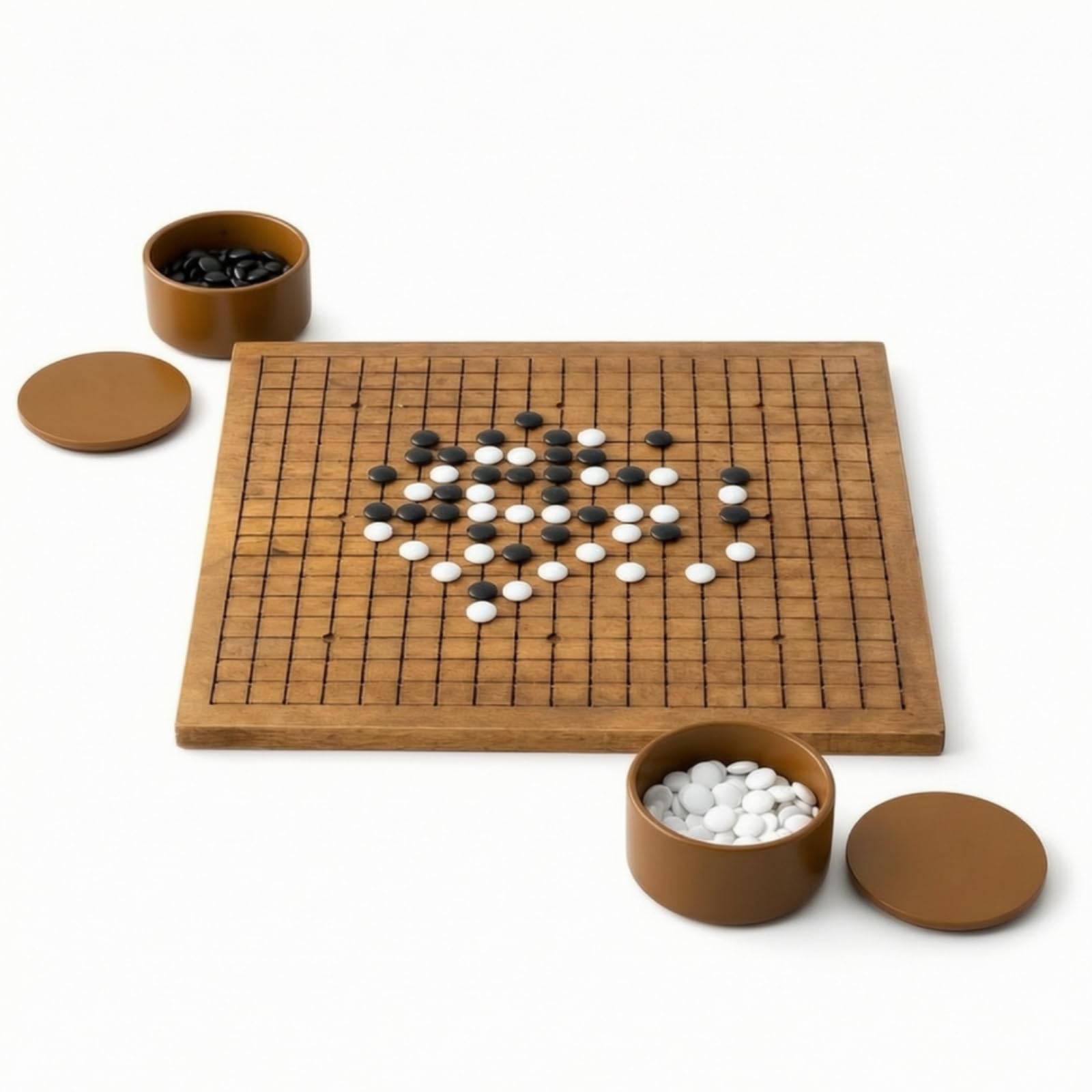 Jeu avec Jeu Pierres et Bols Résistant, 42 42 8cm, Style to 4