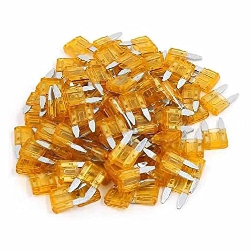 Miniatura 1 de Paquete de 1000 fusibles automáticos de 5 amperios APMATM de 32 V Mini Blade Style Fuses 5A Protección contra cortocircuitos (5 AMP)