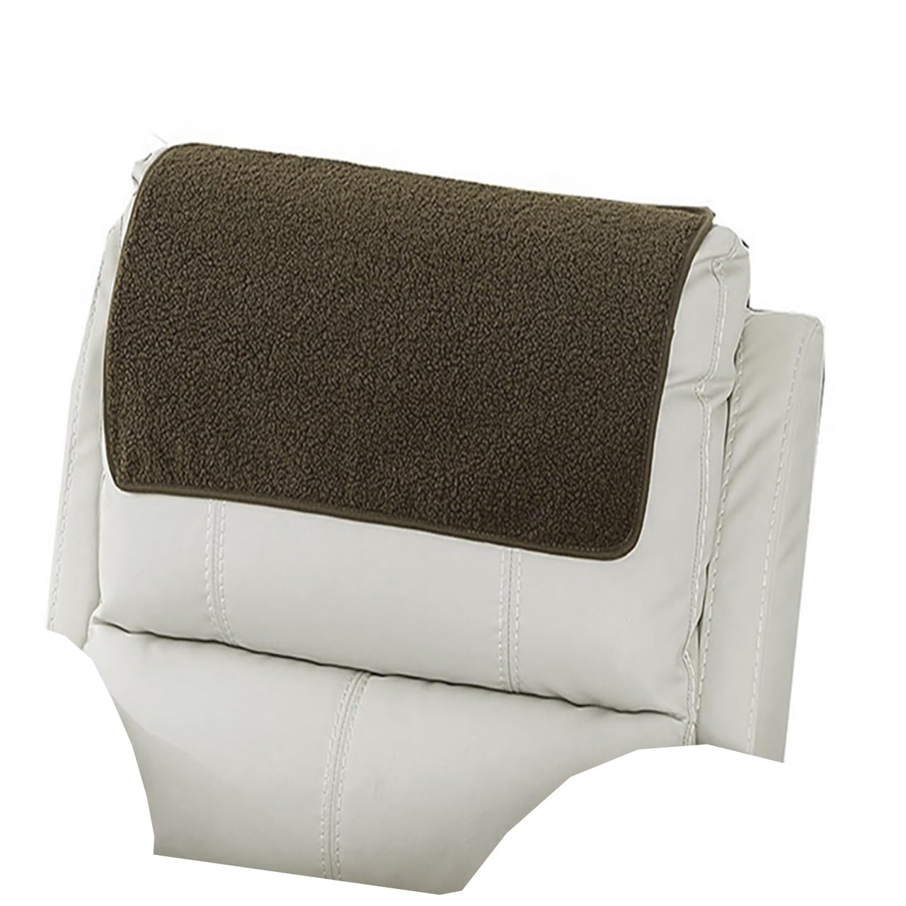 Miecoae Sofa Armchair Covers Armrest Headrest Slipcovers Recliner Chair Arm Cover Armchair Cover for Leather Sofa Couch Protector(1874,No Pocket 1 piece)