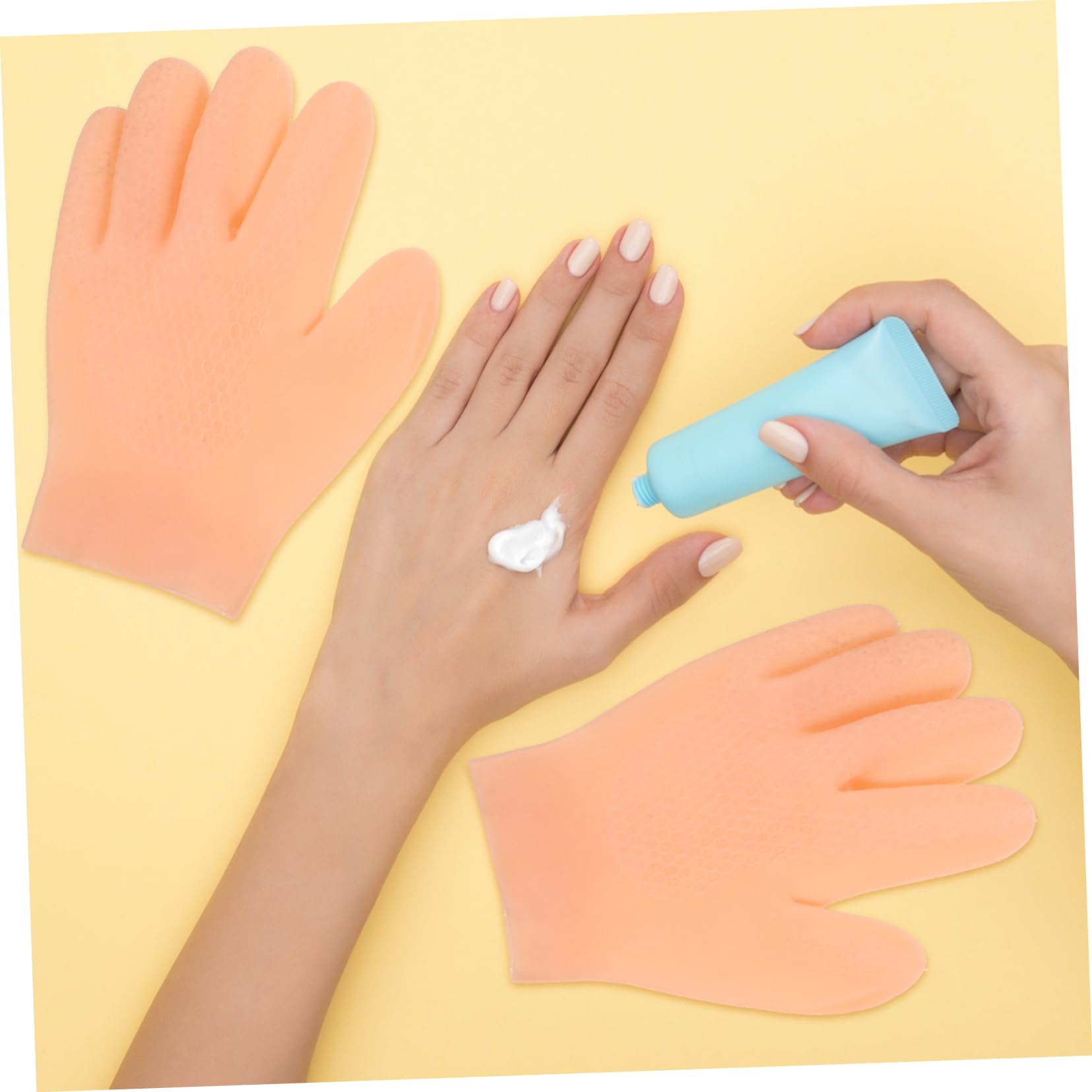 BELLIFFY Uv Blocking Gloves Moisturizing Socks for Women Comfortable Nighttime Dry