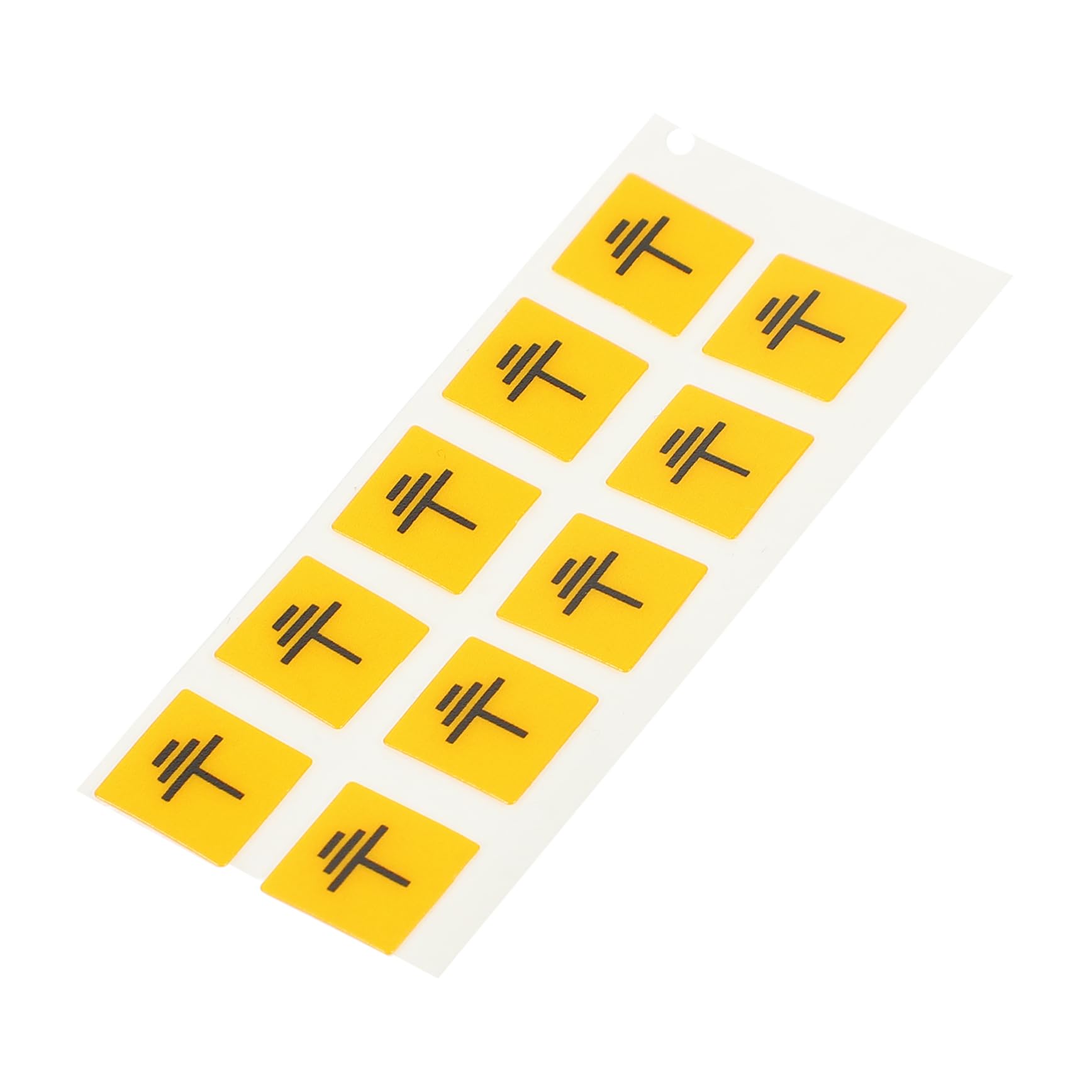 PRETYZOOM 5sets Electric Sticker Set Grounding Warning Decals Electrical Machine Safety Stickers Easy to Use for Daily Life 10pcs*5