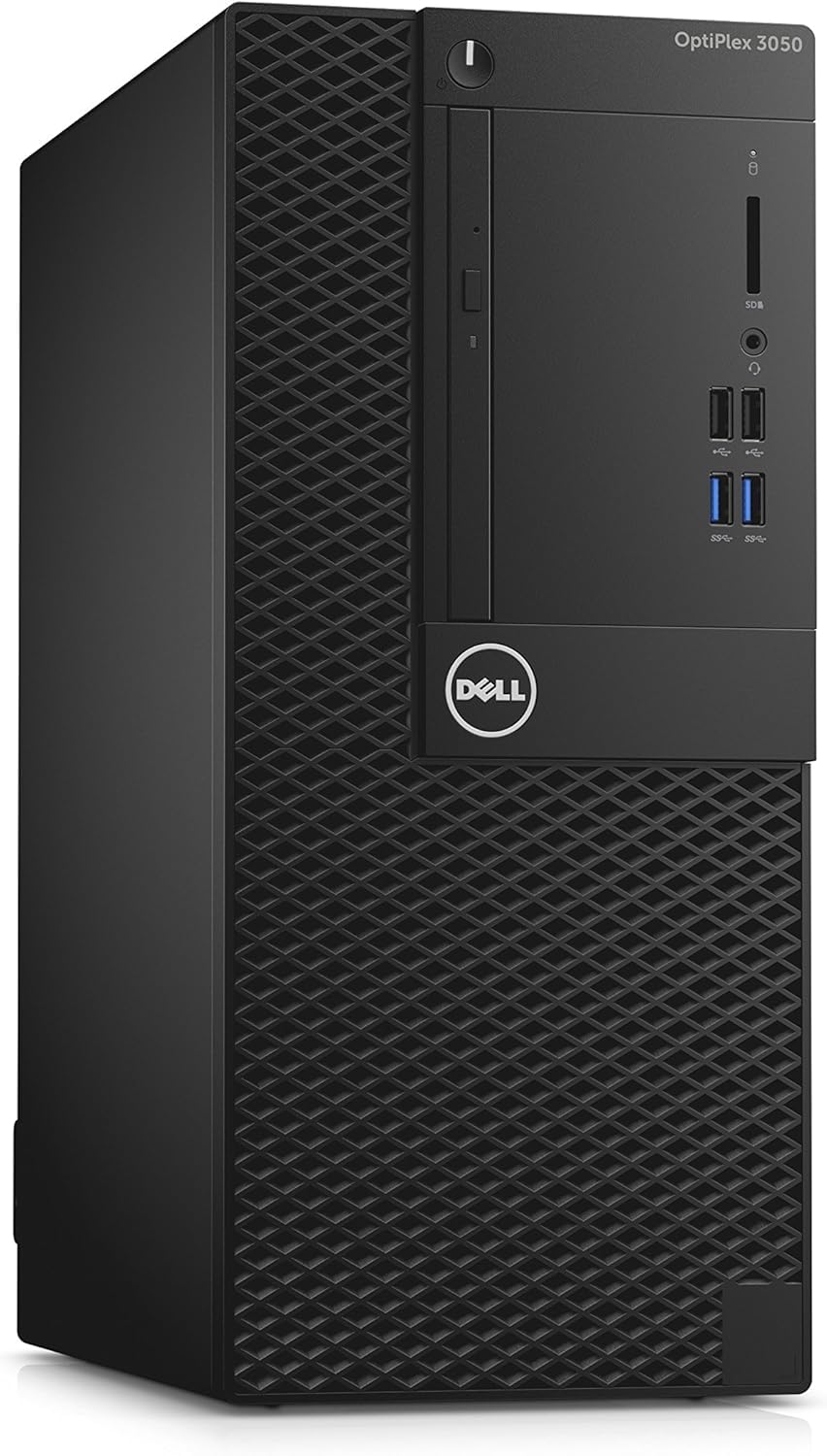 Dell Optiplex 3050 Mini Torre Ordenador de sobremesa, Intel Core i5-7500T, 8 GB de RAM, SSD de 256 GB, Wi-Fi, Bluetooth, distribución de Teclado Estadounidense, Windows 11 Pro (Reacondicionado)