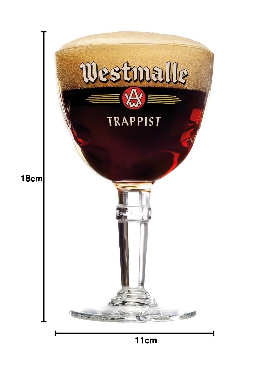Verres à bière Westmalle Trappist 330 ml - 6 pièces