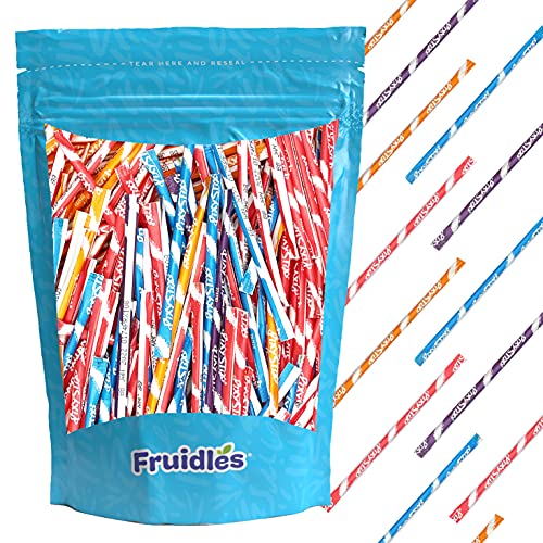 Pixy Stix Candy Filled Sticks, Assorted Party Flavor, 6" Inches, Approx. 75 Pieces