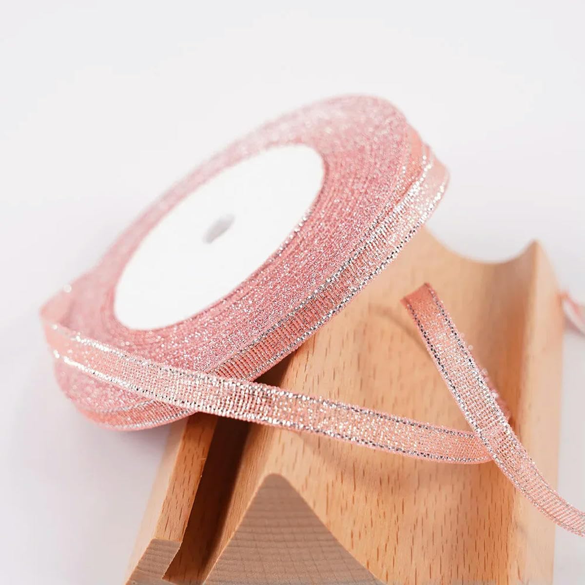 CIVIOOH 22 meters/roll 6mm Ribbon DIY Bow Crafts Gift Wrapping Bouquets Party Decor Ribbons