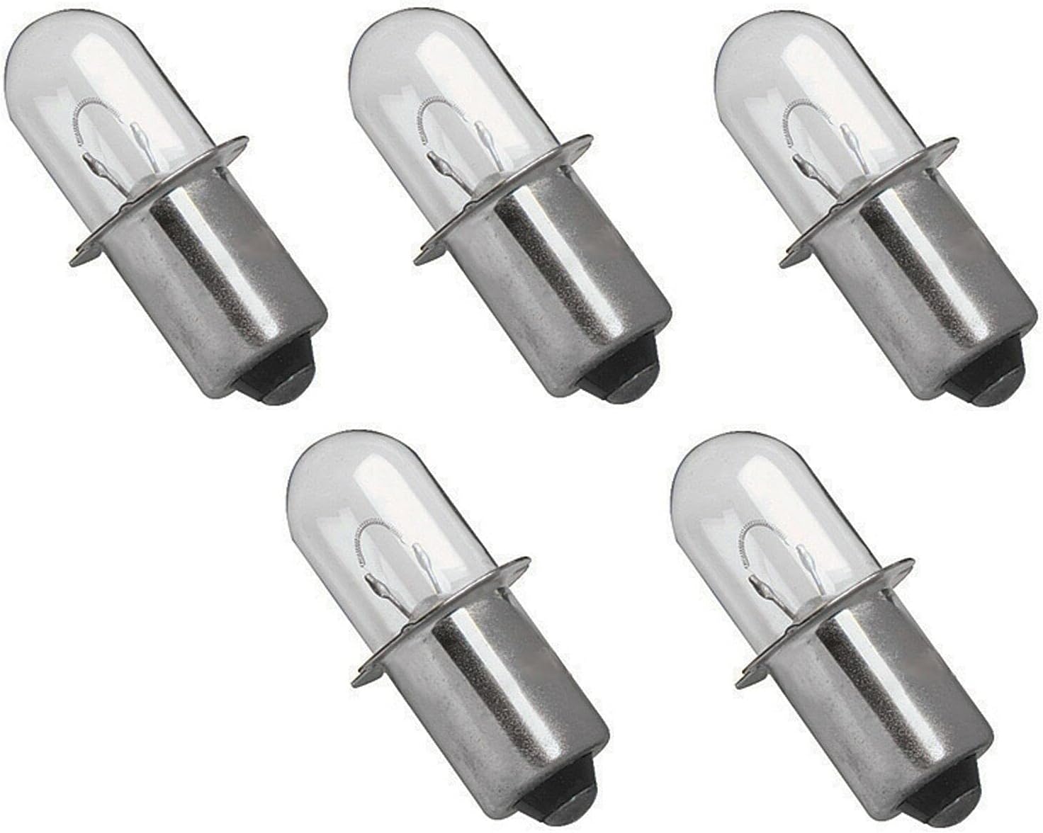 Replacement for 5 18 VOLT Flashlight Replacement Xenon Bulbs for Ryobi 18V P700 P703 FL1800