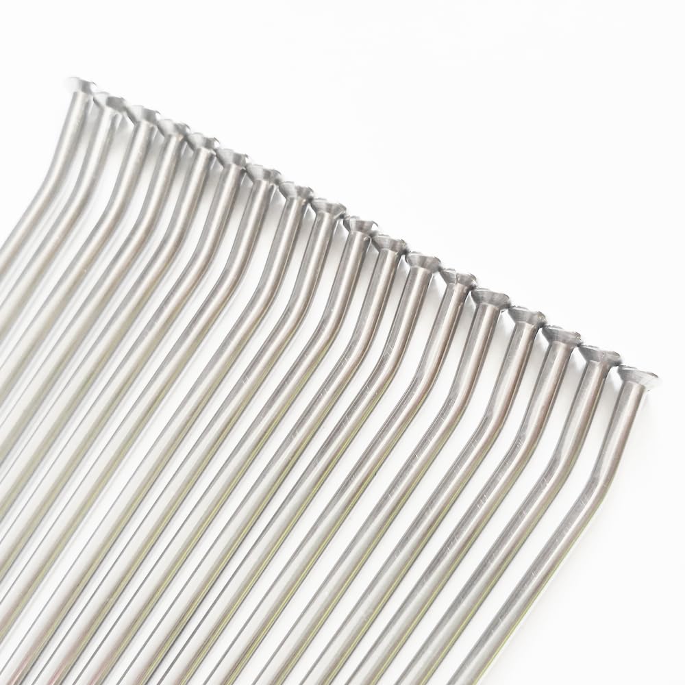 Raggi Bicicletta Raggio for bicicletta 18 pz/lotto Diametro 4.0mm 170/175/180/190/195/200/205/210/225/238mm(4.0X175mm silver)