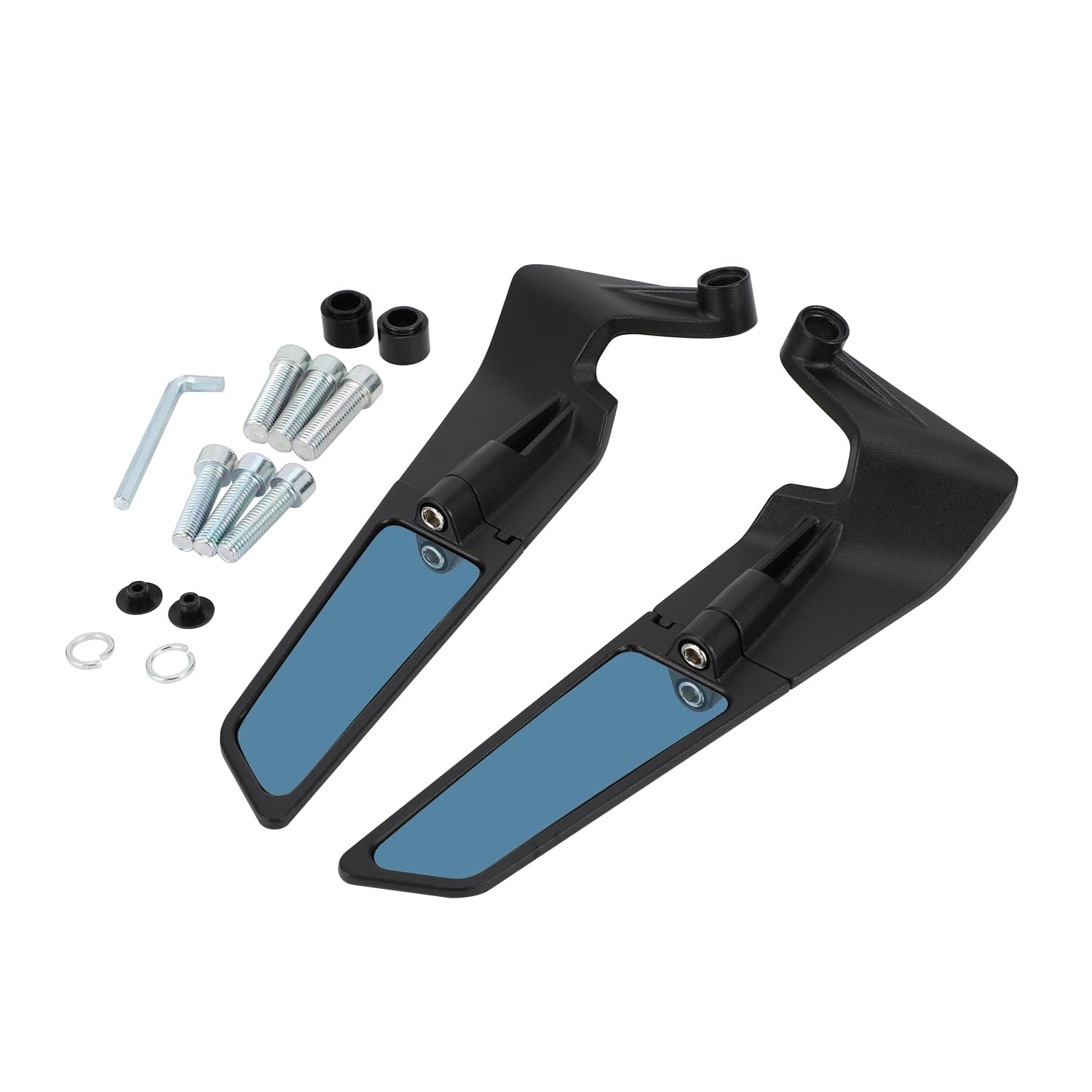 Specchietto retrovisore laterale girevole per moto Supersport Specchietti laterali a 360 gradi universali per KTM DUKE 390 690 790 per Honda CB 1000 650 MT 07 09 GSX-S Speed ​​Triple Z900