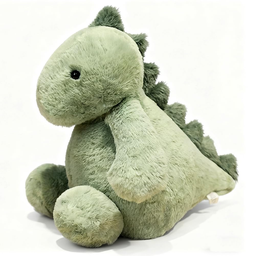 QuidToyzian Cute Dinosaur Stuffed Animal Plush Toy for Boys and Girls 25cm