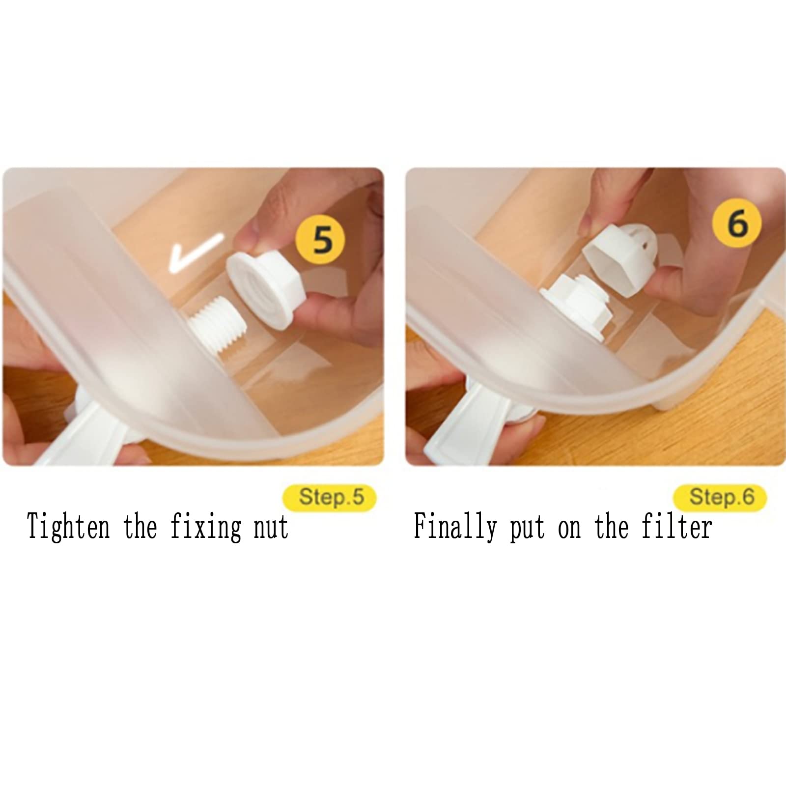 Jarra De Agua De 4 L con Grifo, Infusor De Agua Helada Grande Reutilizable Cubos Fríos con Tapa, Dispensador De Bebidas De Plástico, Gran Capacidad, para Hacer Tés Y Zumos