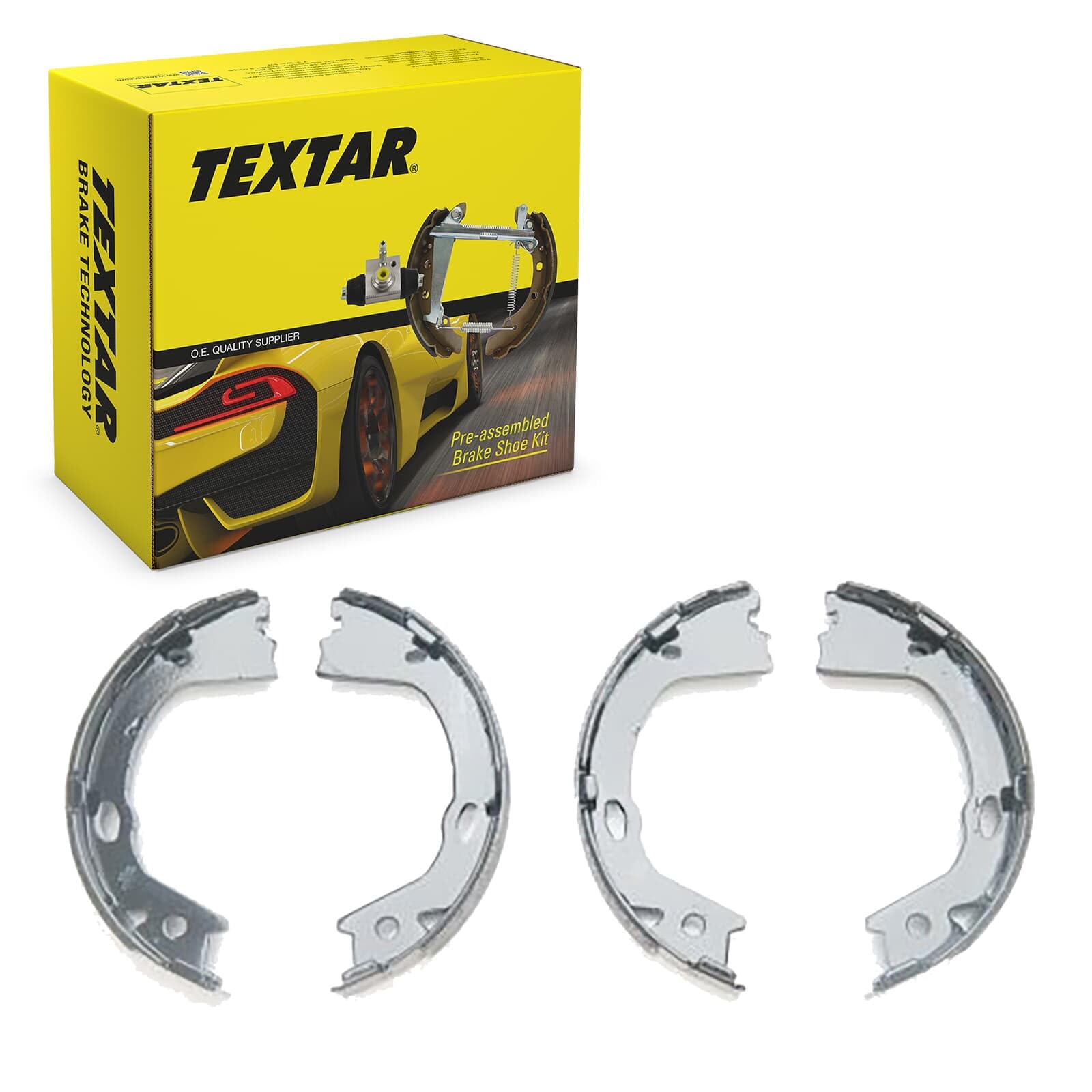 TEXTAR Kit ganasce, Freno stazionamento 91082600 | Compatibile con: HYUNDAI GRANDEUR, KIA OPTIMA