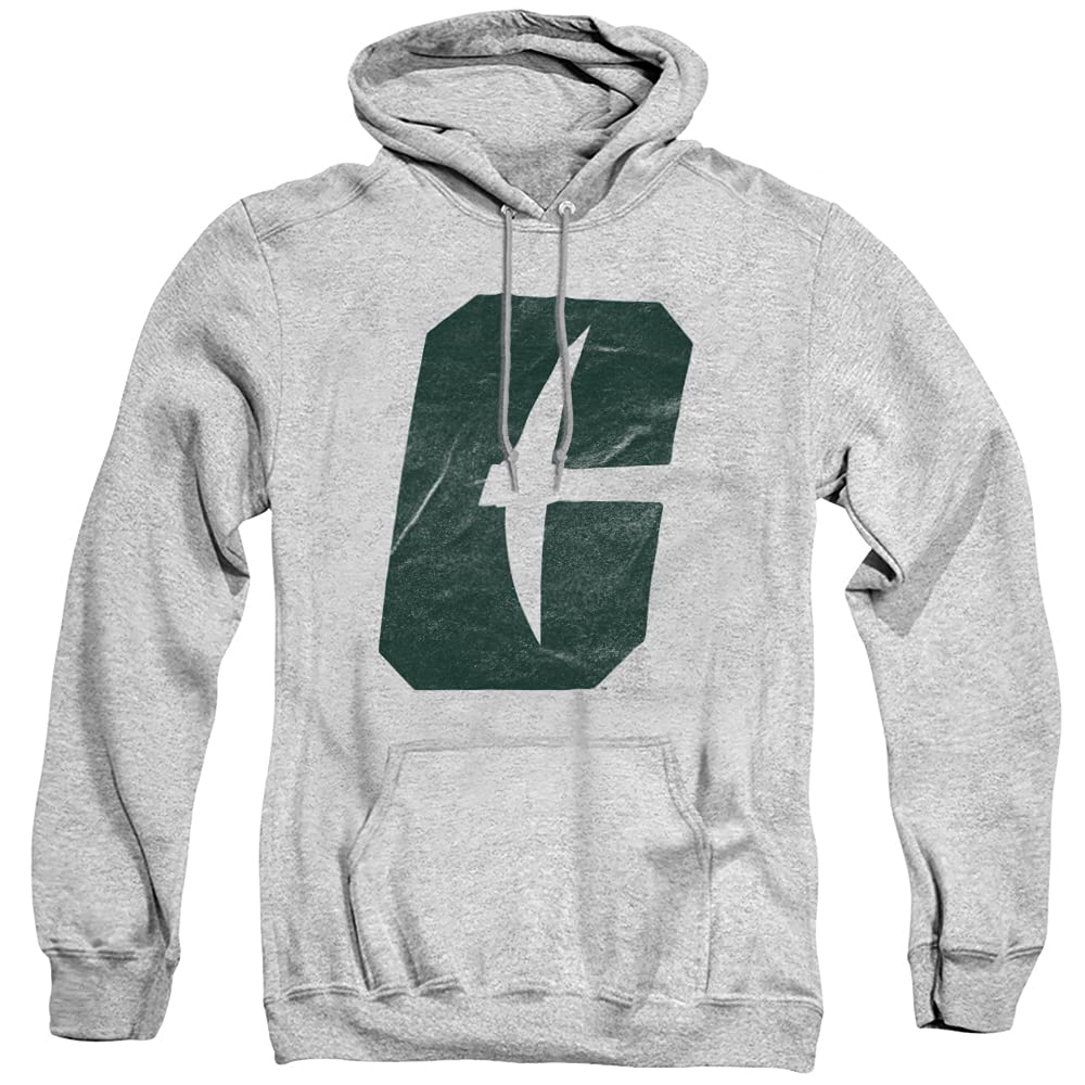 LOGOVISION Official Collegiate Distressed Primary Logo Adult Pullover Hoodie Collection — view 508